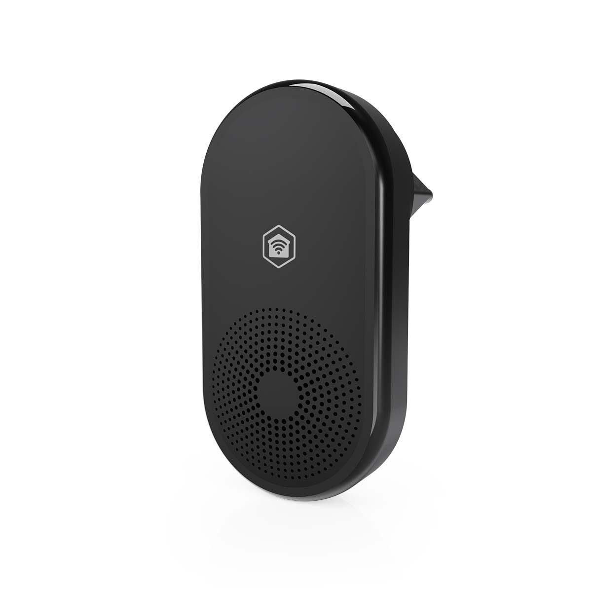 Nedis Smart Home Türklingel WIFICDPC11CBK (1-tlg., RF 433 MHz, Wireless Verbindung, flexible Nutzung für Zuhause und Büro)
