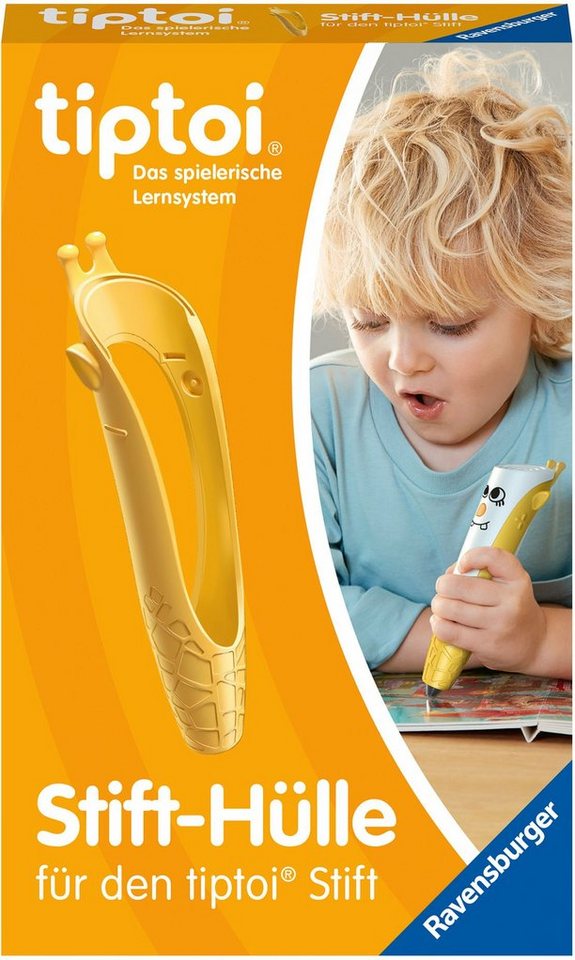 Ravensburger Spiel tiptoi® Stift-Hülle zum Wechseln, gelb, Made in Europe