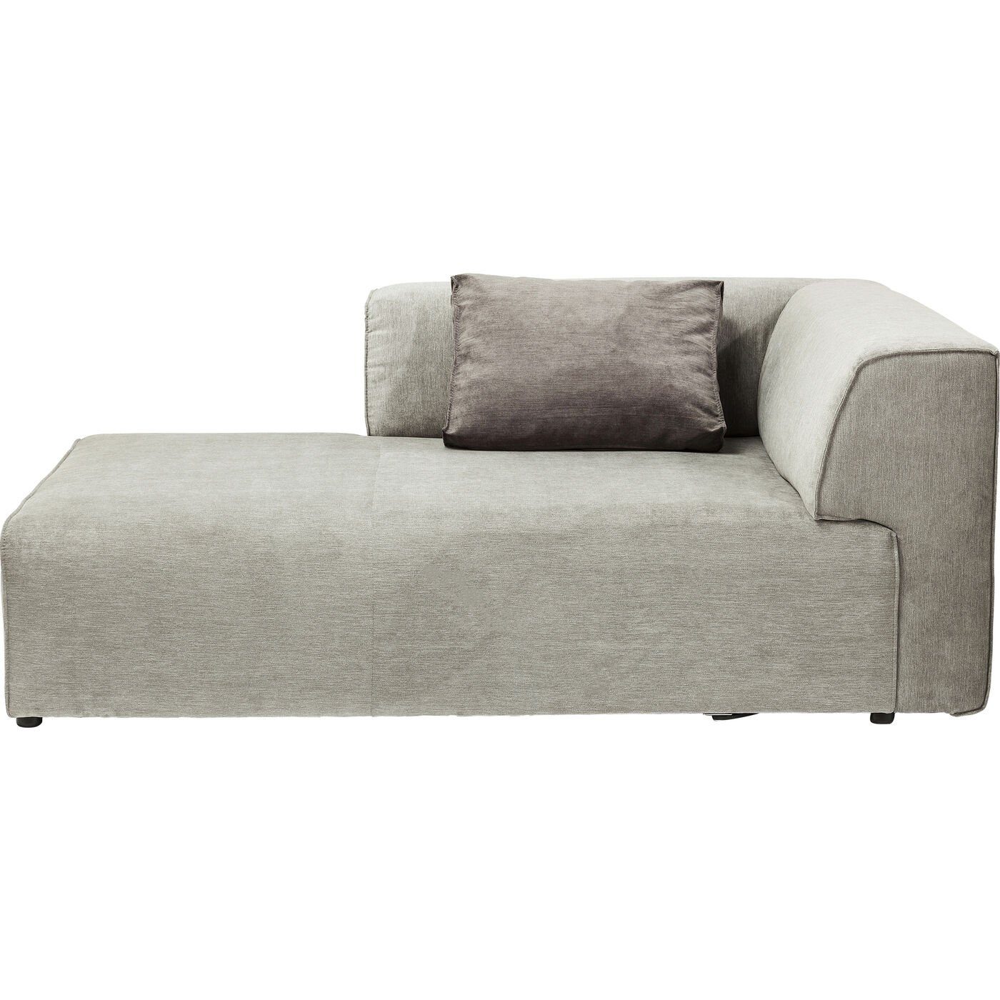 KARE Sofa »Infinity Ottomane Elements Grau Links«, komplett