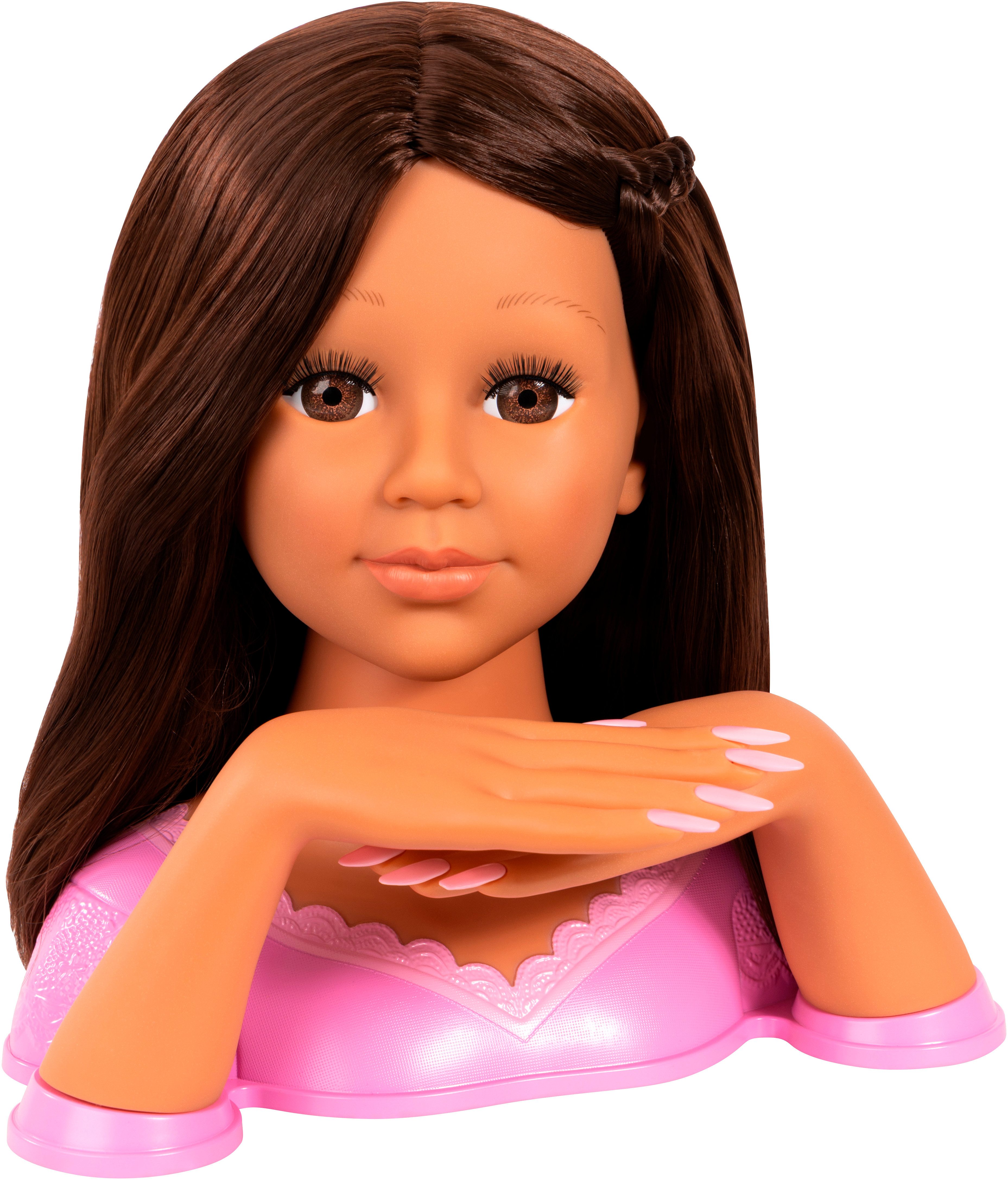 Bayer Frisier- & Schminkkopf Charlene Super Model Magic Nails