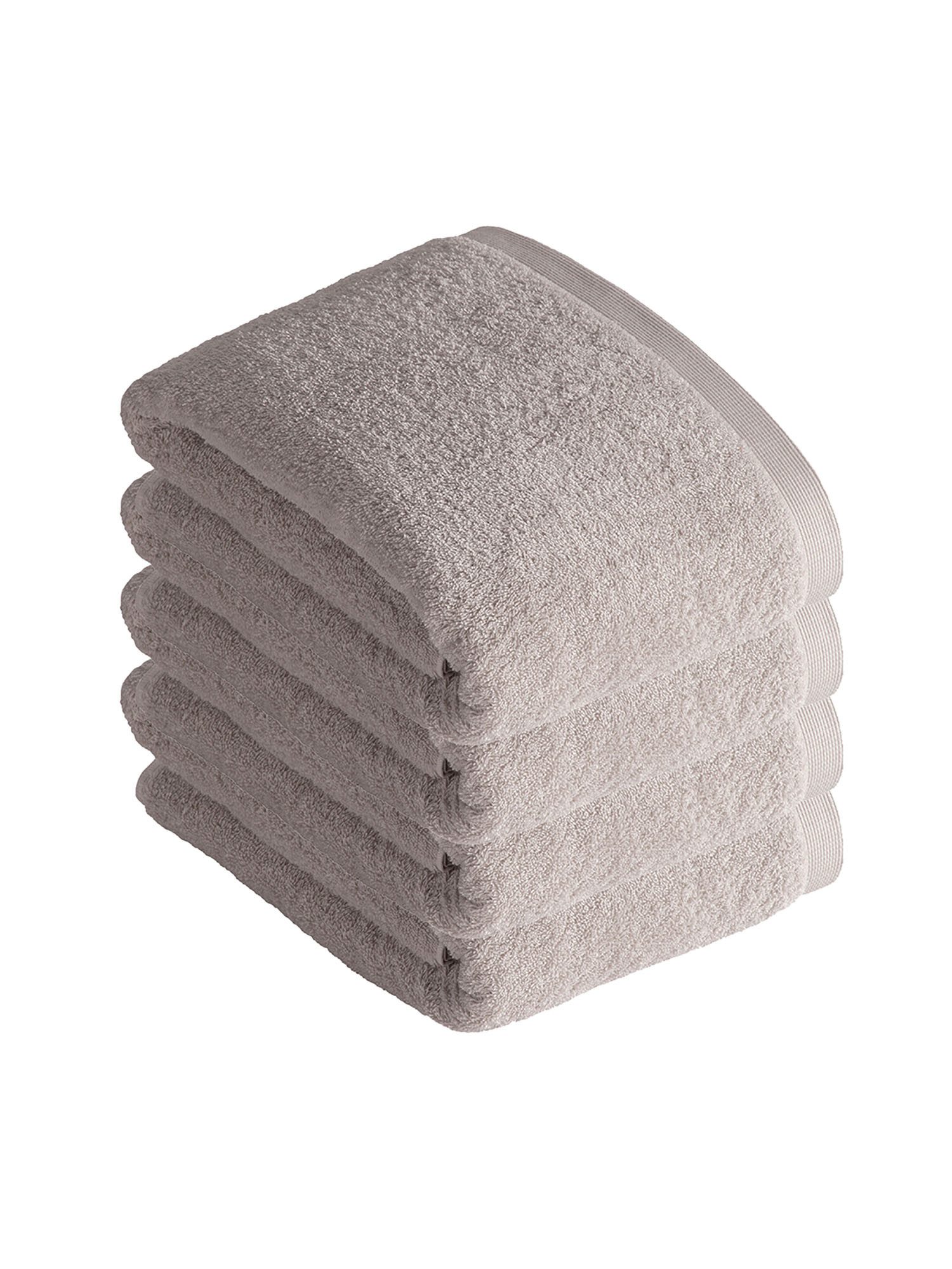 Vossen Badetücher 4er Pack Badetuch 100 x 150 cm High Line, Frottier (Spar-Set, 4-St)