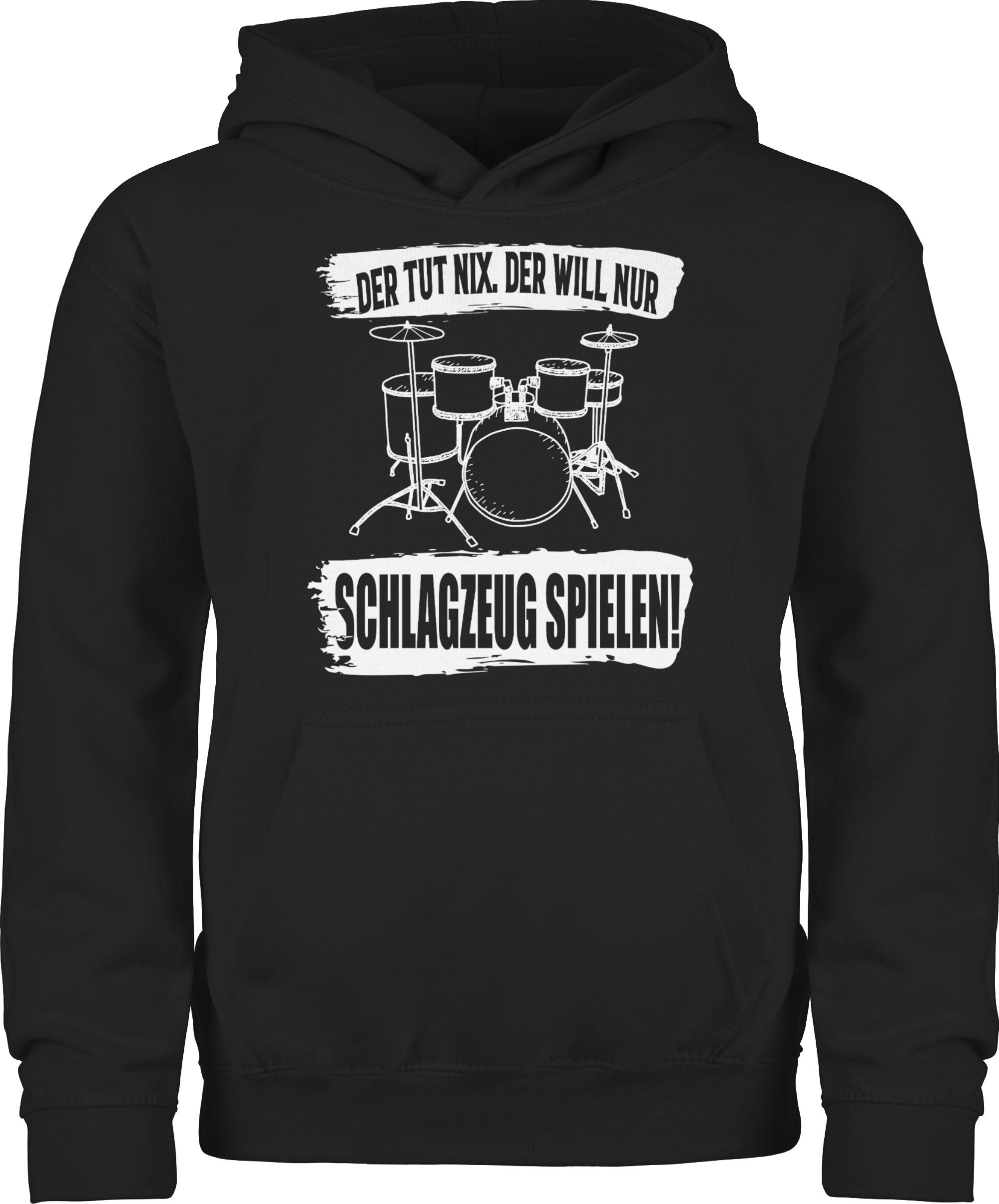 Hoodie Der tut nix. der will nur Schlagzeug spielen.