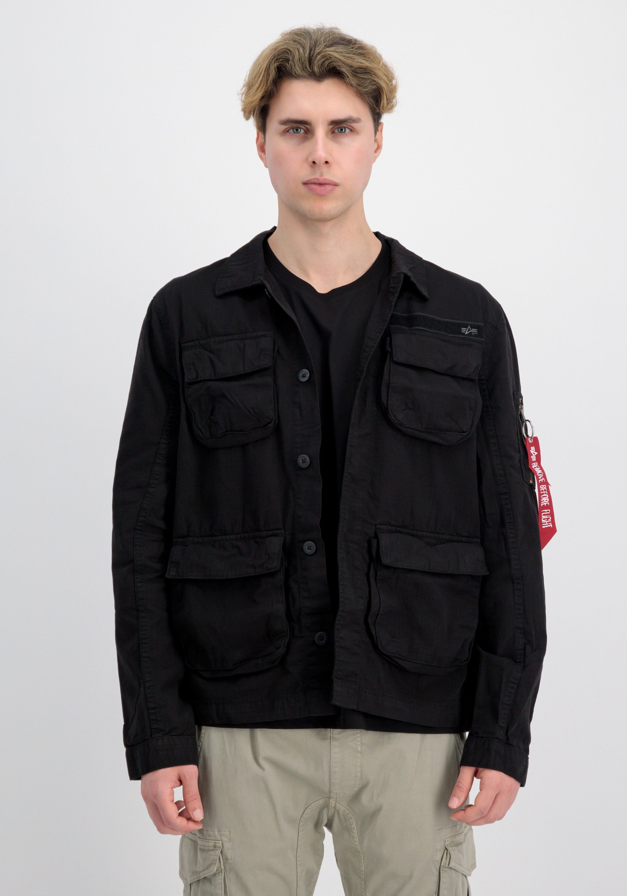 Alpha Industries Hemdjacke ALPHA INDUSTRIES Men - Overshirts Ripstop Cargo Overshirt