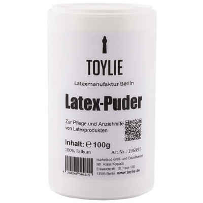 Toylie Gleitgel Latex-Puder, Dose mit 100g, 1-tlg., zur Latexpflege und als Anziehhilfe für Latexkleidung