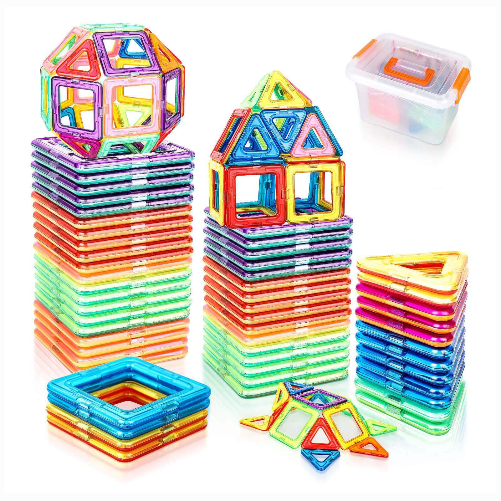 Youyijia 40 stk Blocks Magnetic Building Kinderspielzeug Magnetische Bauste günstig online kaufen