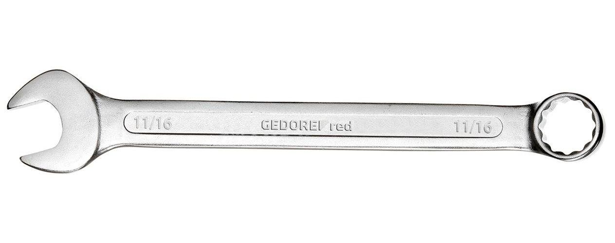 Gedore Red Maulschlüssel R09110016 Ringmaulschlüssel AF 1/4" Länge 95mm