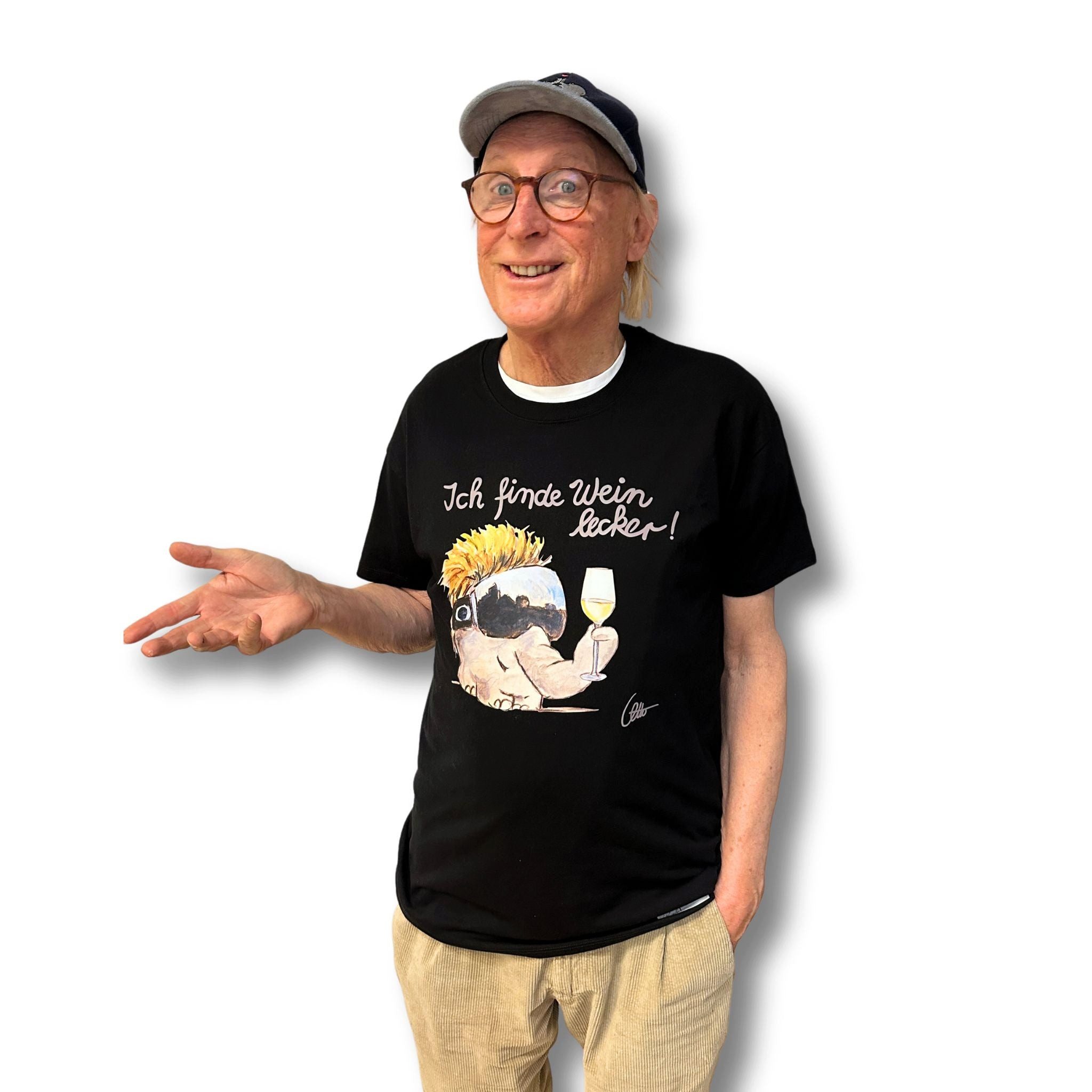 T-Shirt T-Shirt Ski Aggufant "Ich finde Wein lecker" by OTTO