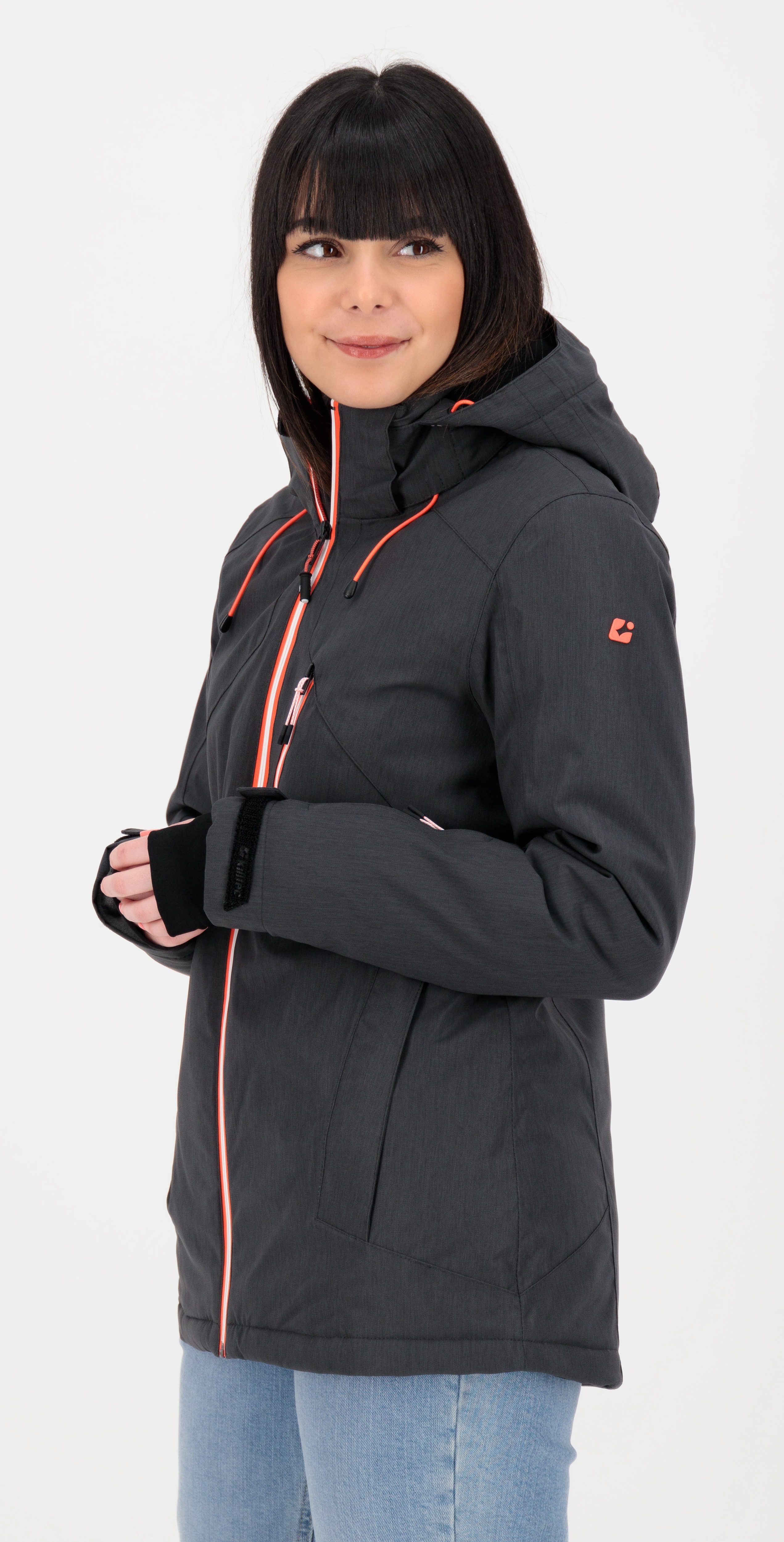 Killtec Skijacke KSW 12 WMN SKI JCKT CS mit abnehmbarer Kapuze. mit Schneef günstig online kaufen