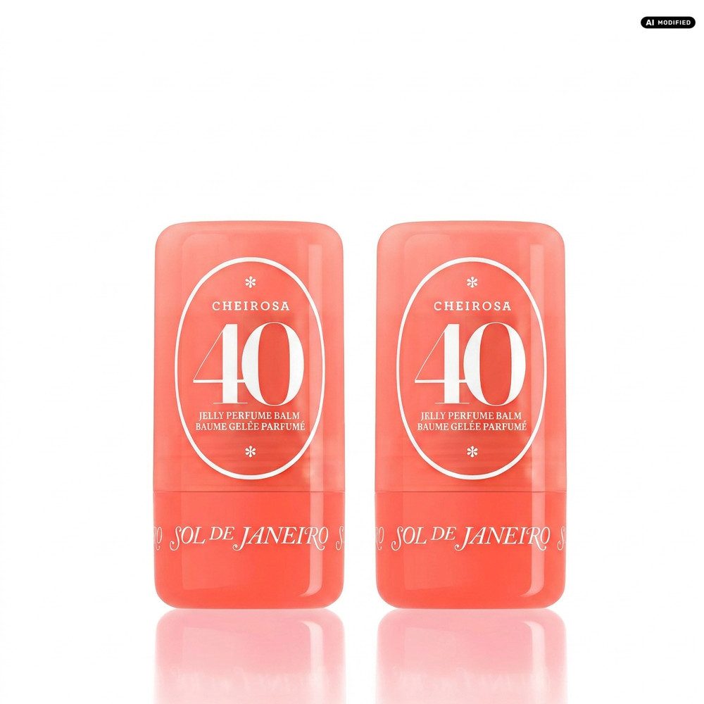 Sol de Janeiro Körperpflegeduft Sol de Janeiro Cheirosa 40 Jelly Perfume Balm Stick 2er Set, Vorteilspack mit zwei Jelly-Duftsticks