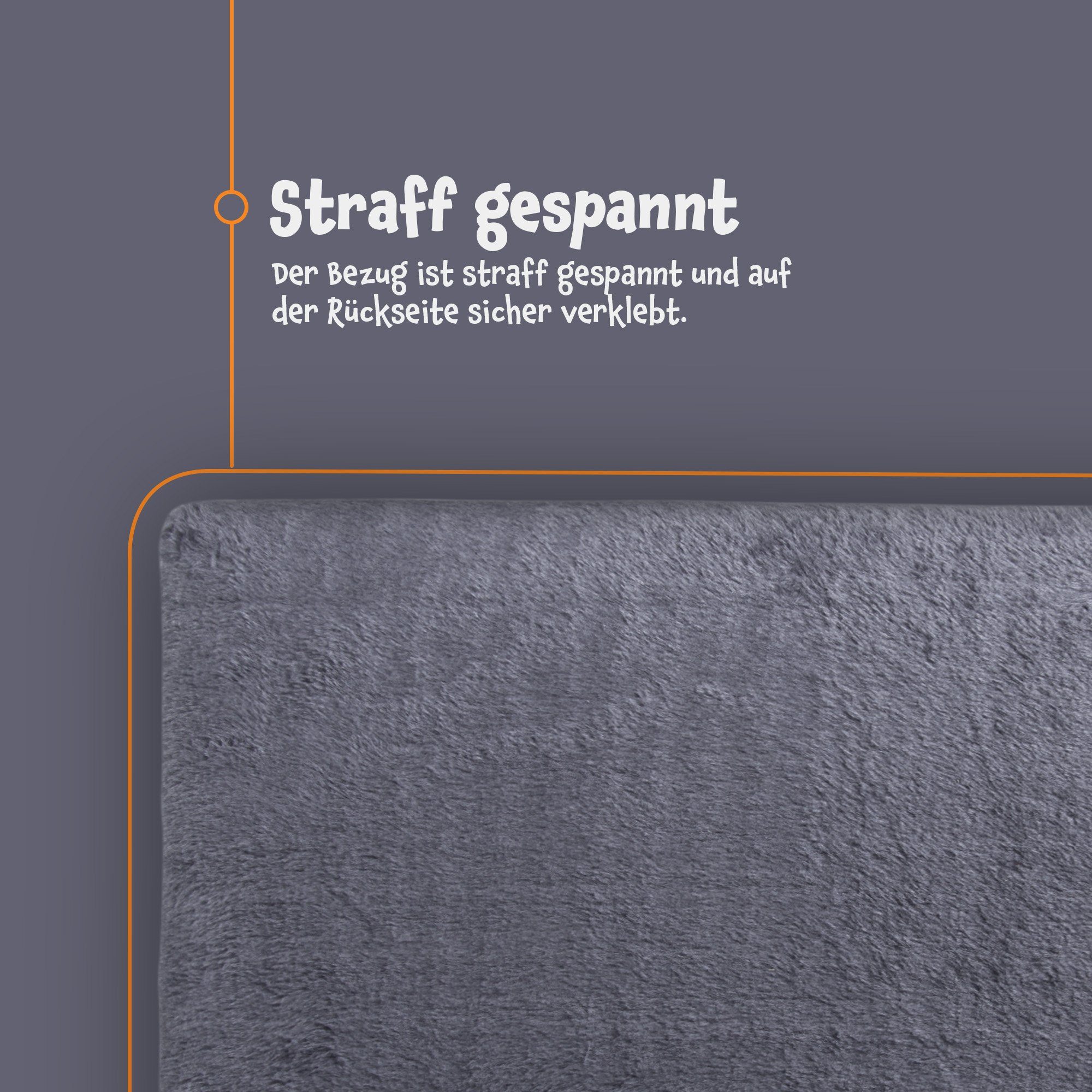 Bestlivings Katzenliege Haustierbett 45x28cm, Polyerster, Flauschiges Fensterliegebett für Katzen Katzenbett für die Fensterbank