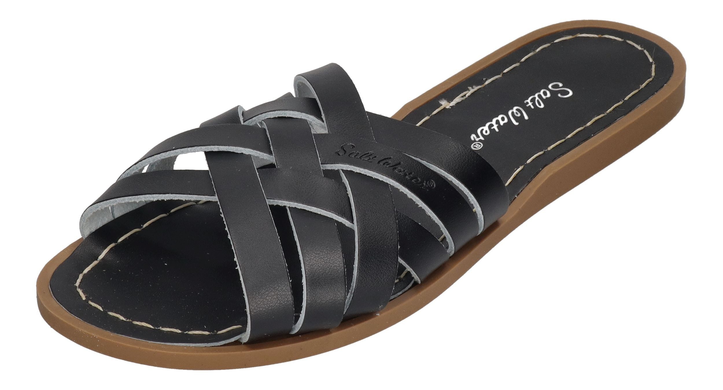 Salt Water RETRO SLIDE Pantolette Black günstig online kaufen