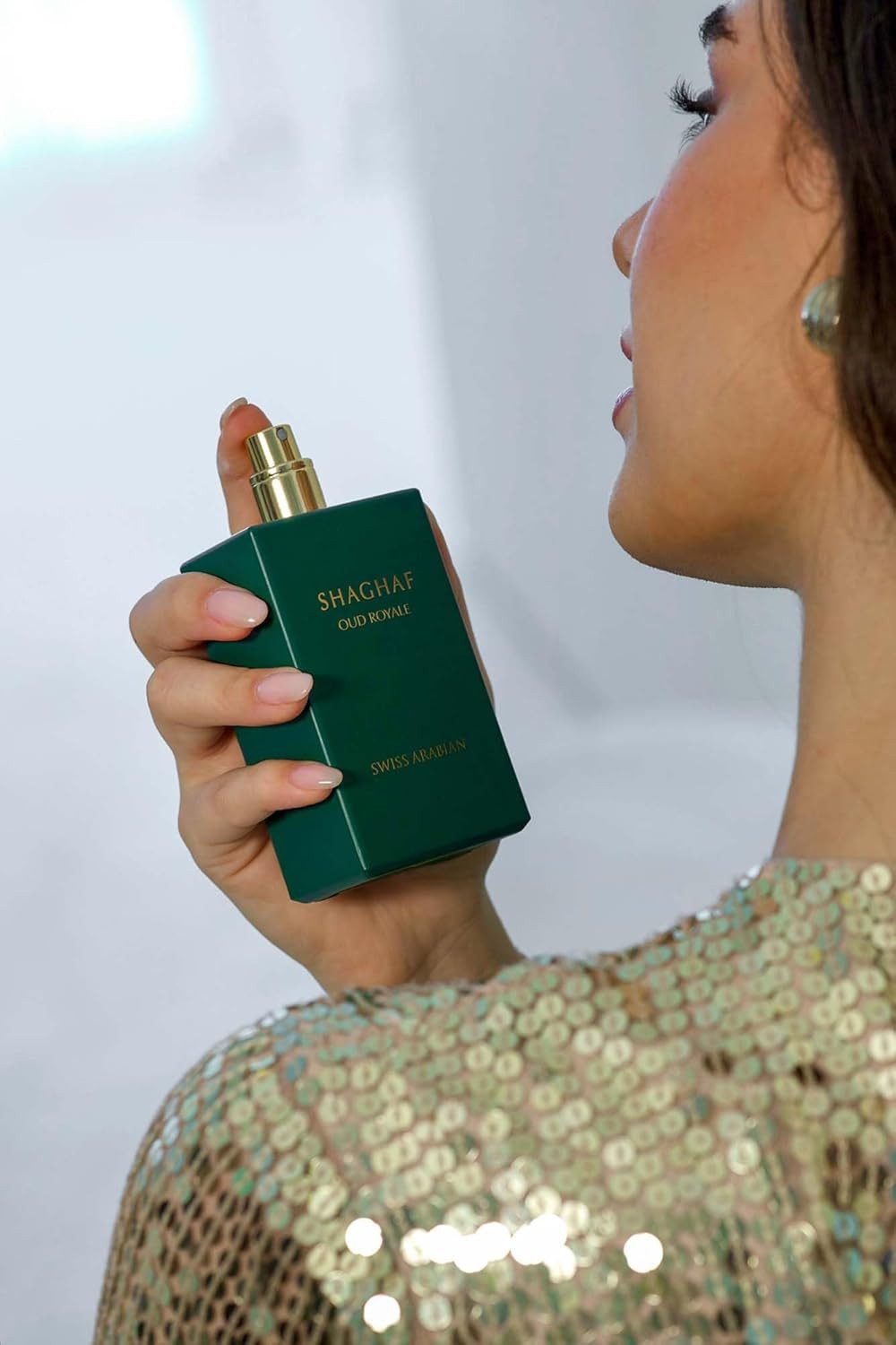 Swiss Arabian Eau de Parfum Shaghaf Oud Royale, Langanhaltend, intensiv, luxuriös, edler Flakon, ideal als Geschenk.