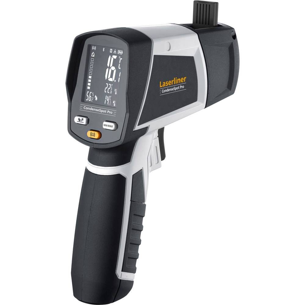 LASERLINER Feuchtigkeitsmesser Klima-/Feuchte-/Temperaturmessgerät zur Vermeidung von 082.049A
