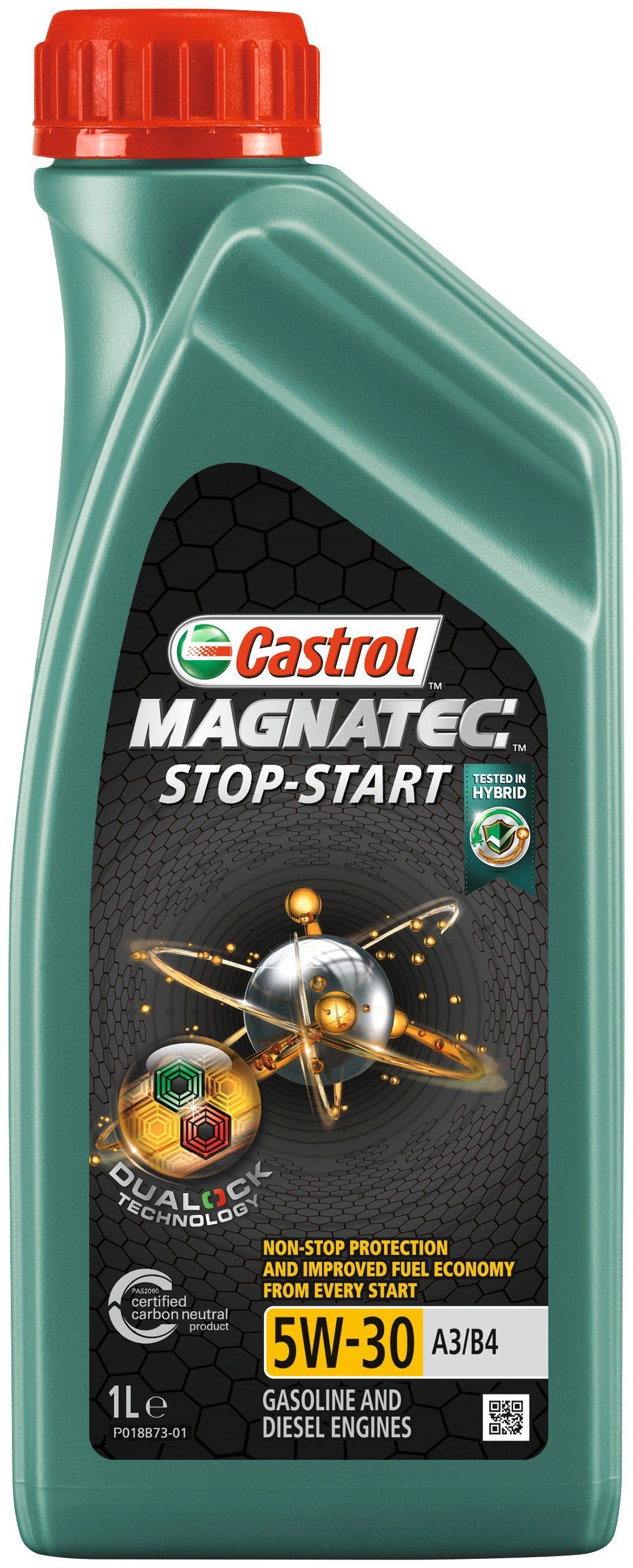 Castrol Motoröl MAGNATEC Stop-Start 5W-30 A3/B4, 1 Liter, für PKW