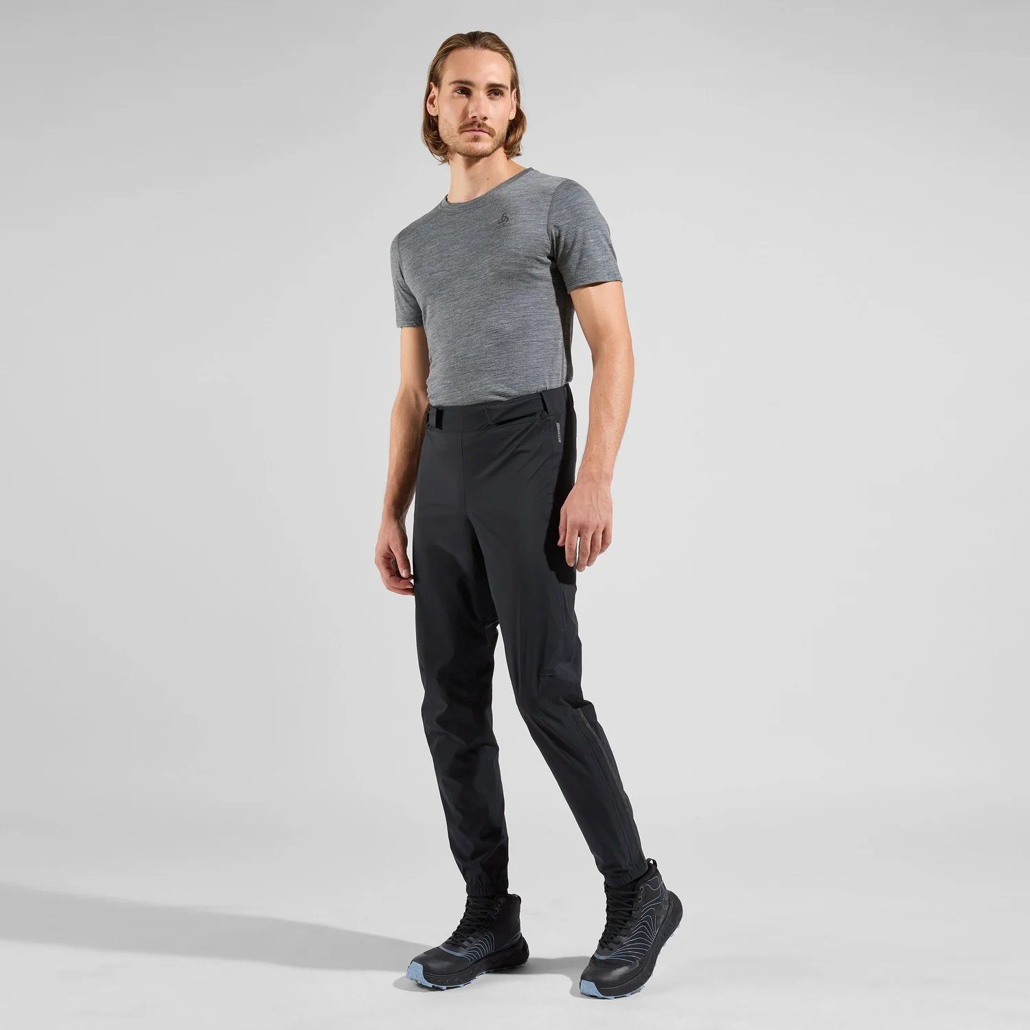Odlo Fahrradhose Ride 365 (wasserdicht) lang schwarz Herren
