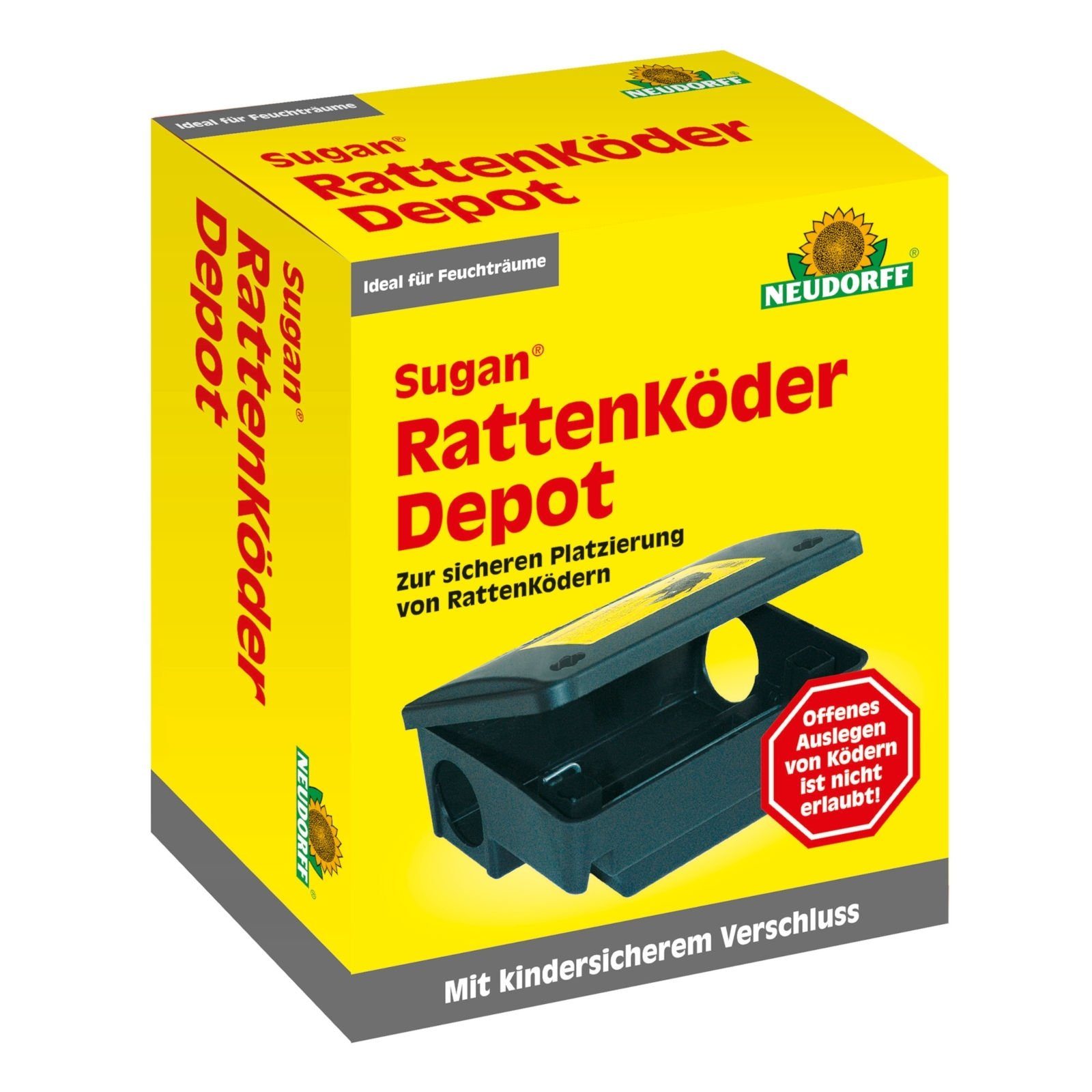 Neudorff Köderbox Sugan RattenKöder Depot