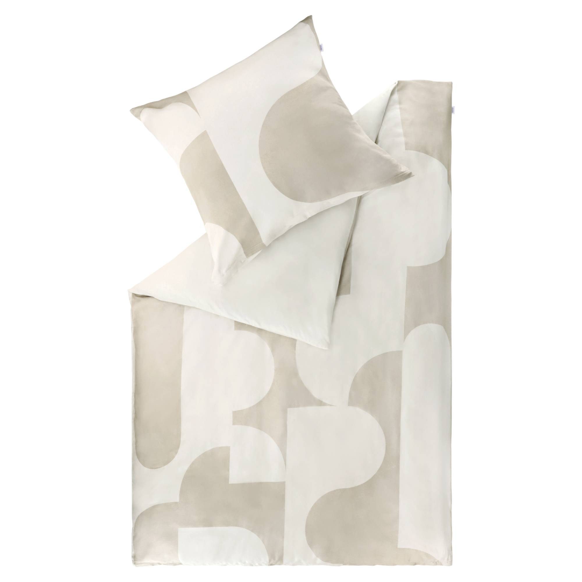 SCHÖNER WOHNEN-Kollektion Bettwäsche SATIN Satin Bettwäsche, Baumwolle, 1 teilig, 135 x 200 cm in Beige