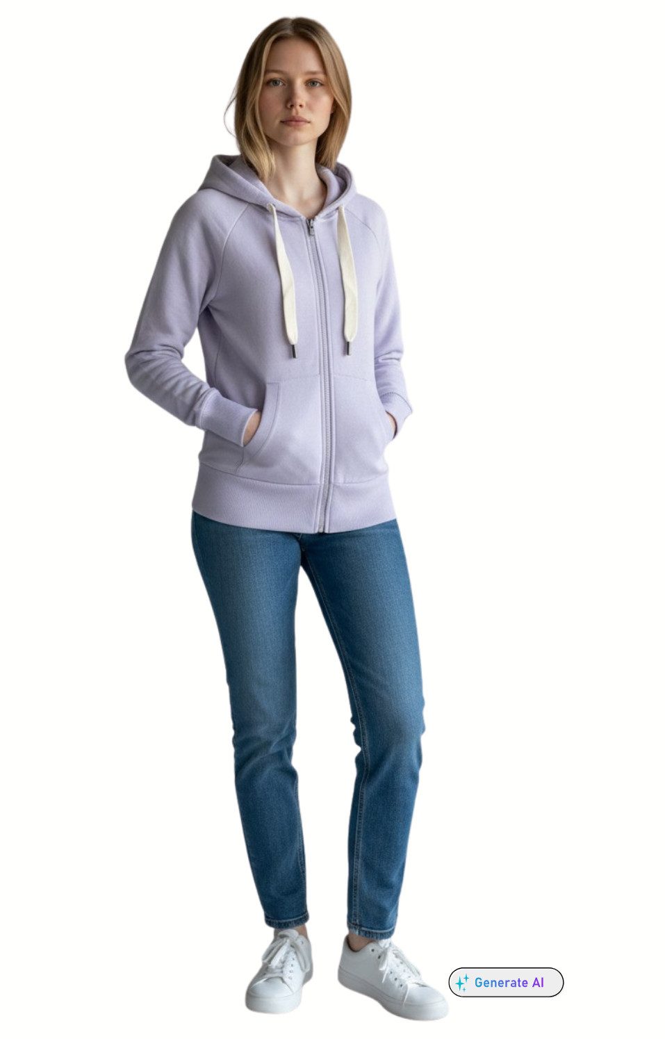 Elbsand Kapuzensweatjacke Elbsand, Kelina - weiche Baumwoll-Sweat Jacke mit seitlichen Taschen
