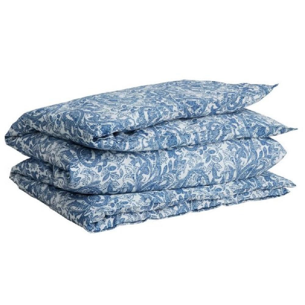 Gant Bettwäsche Gant Home Bettwäsche Porcelain Paisley Single Duvet Lake Blue (155x220