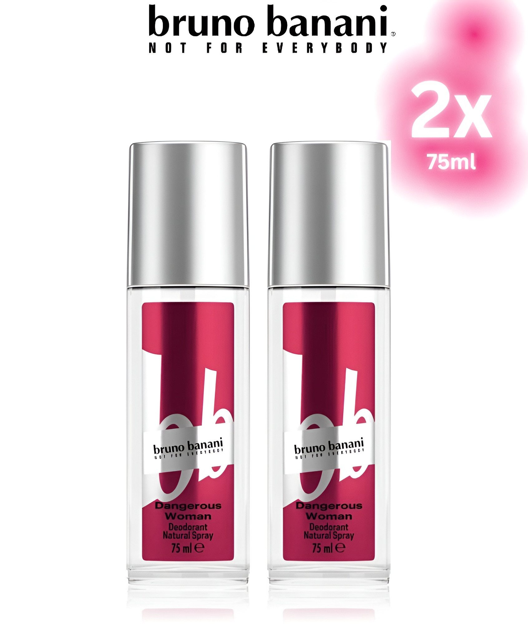 Deo-Spray Bruno Banani Dangerous Woman Natural Spray Spray für Frauen