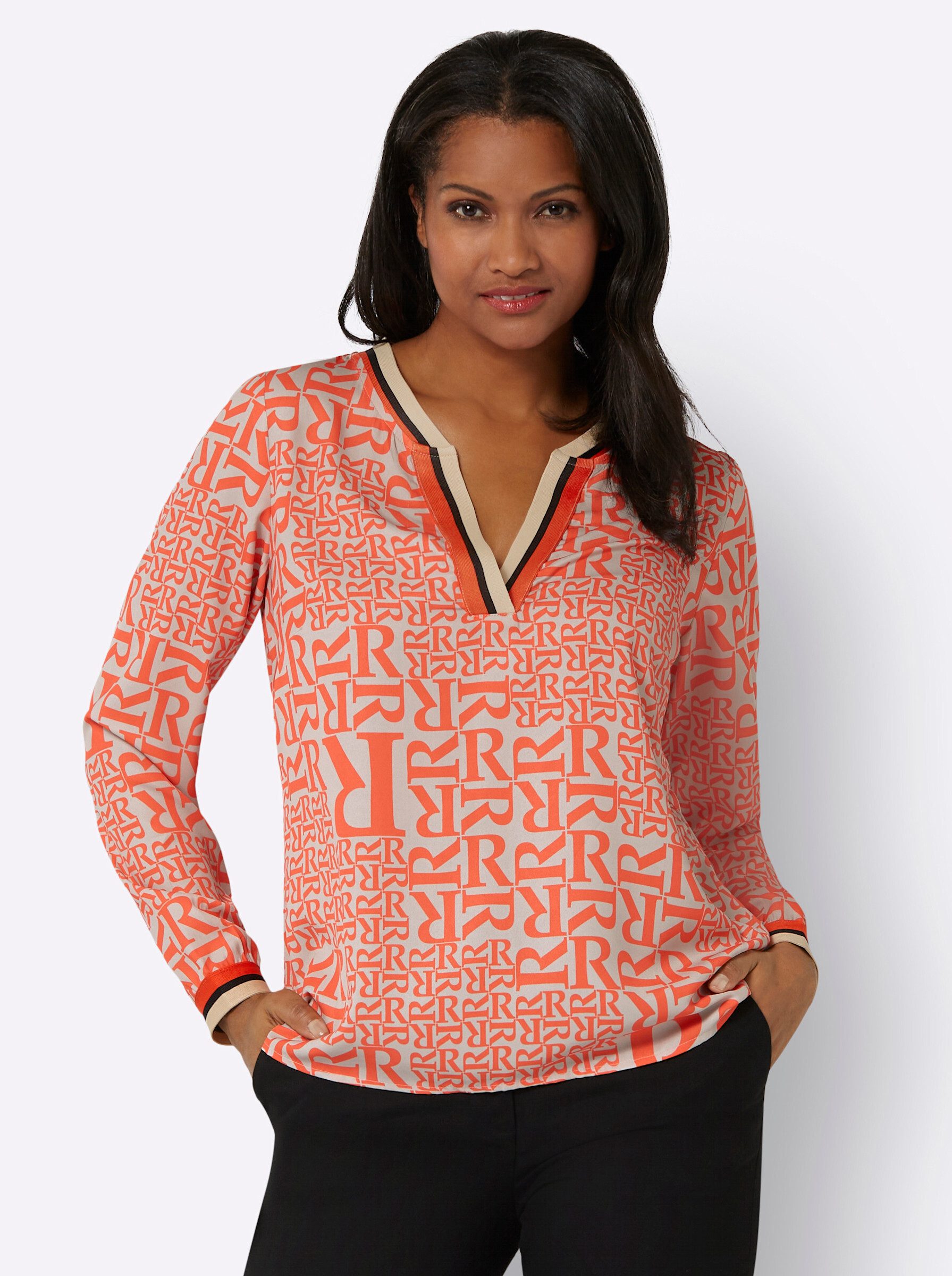 Klassische Bluse Bluse