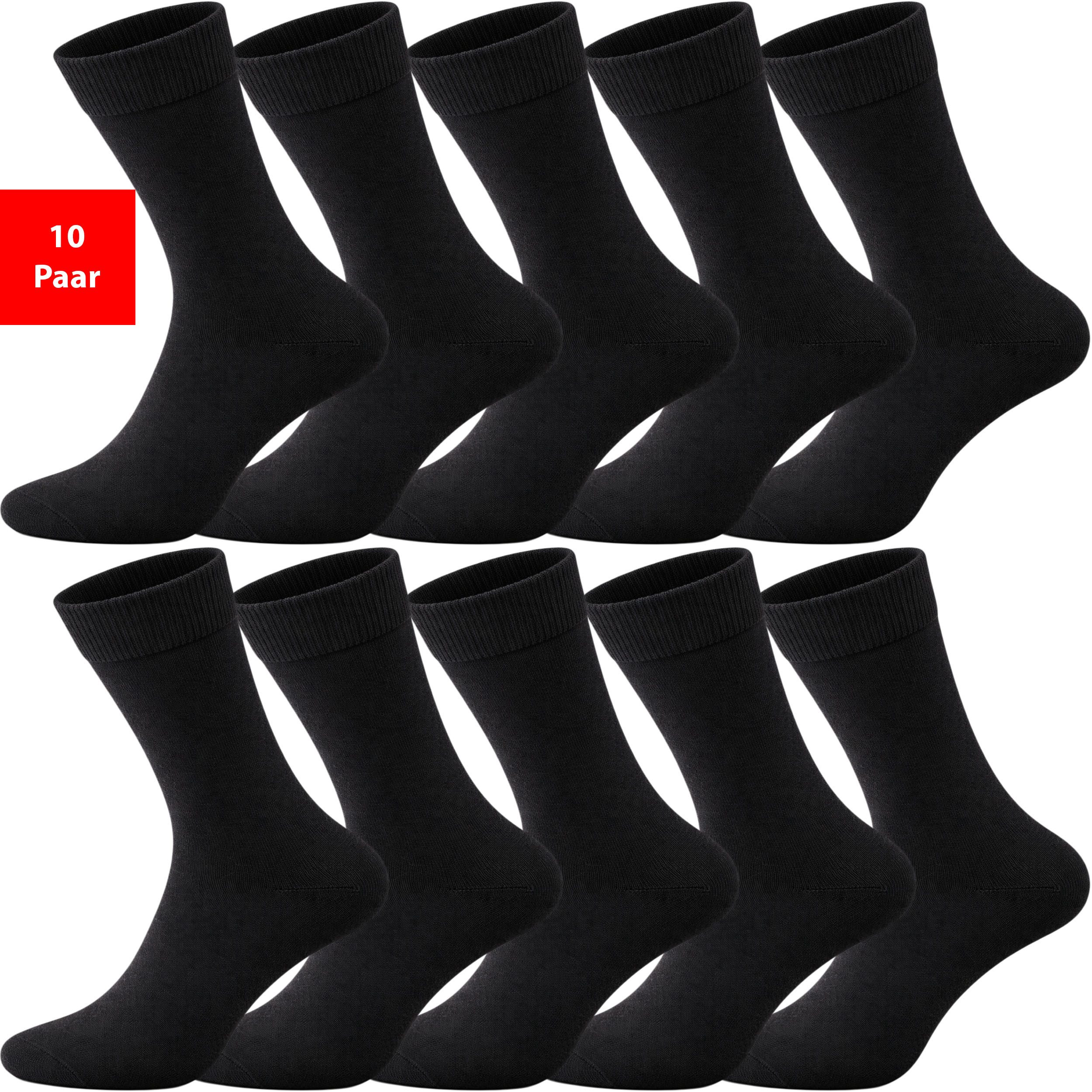 Businesssocken Business Socken Herren & Damen Premium Socken mit Komfortbund