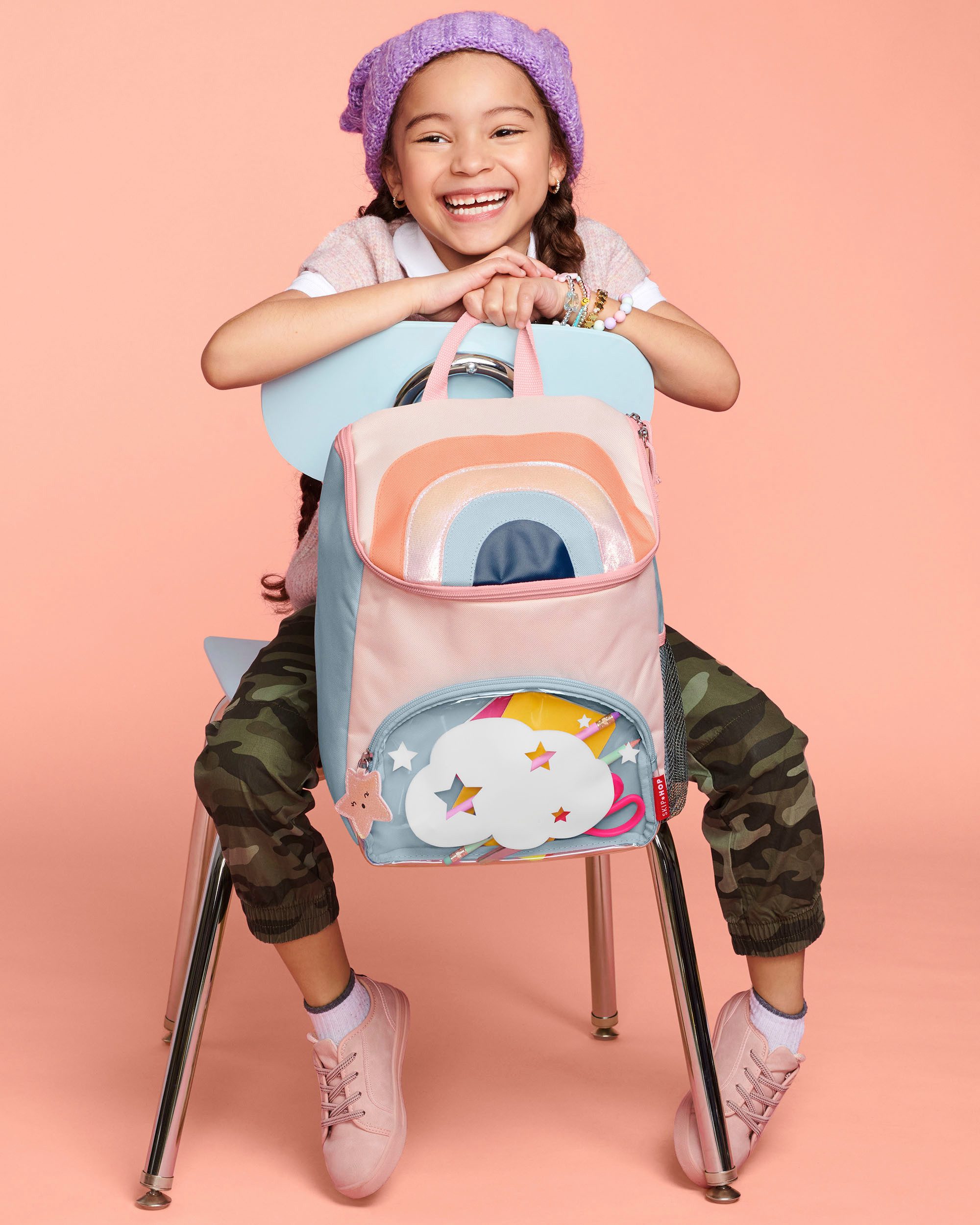 Skip Hop Kinderrucksack Spark Style Regenbogen, groß