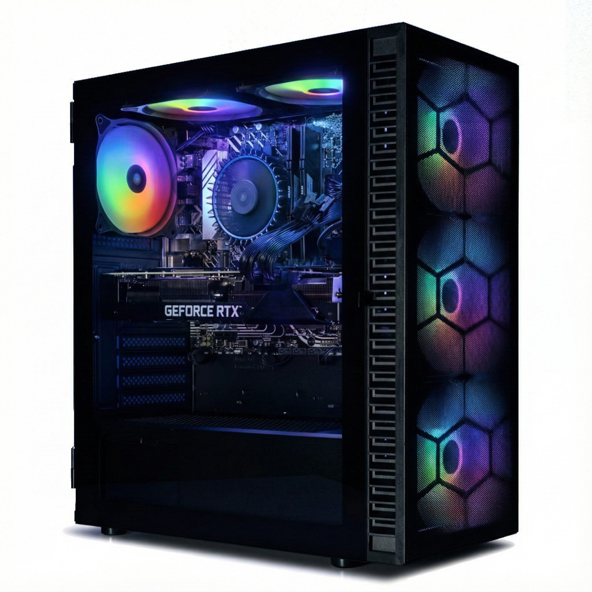 Meinpc Intel Core i9 mit RTX 5060 8GB Gaming-PC (Intel Core i9 12900KF, RTX 5060, 64 GB RAM, 1000 GB SSD, Luft, Gaming, Gamer)