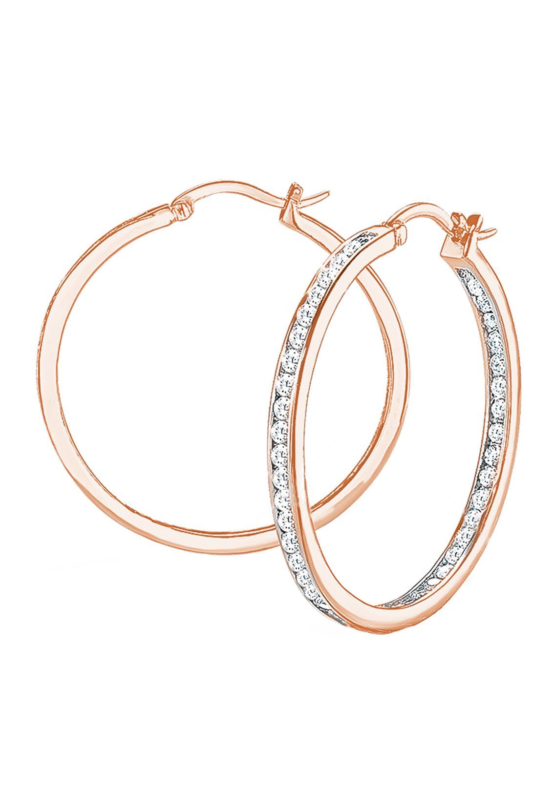 s.Oliver Paar Серьги-кольца, mit Zirkonia (synth)