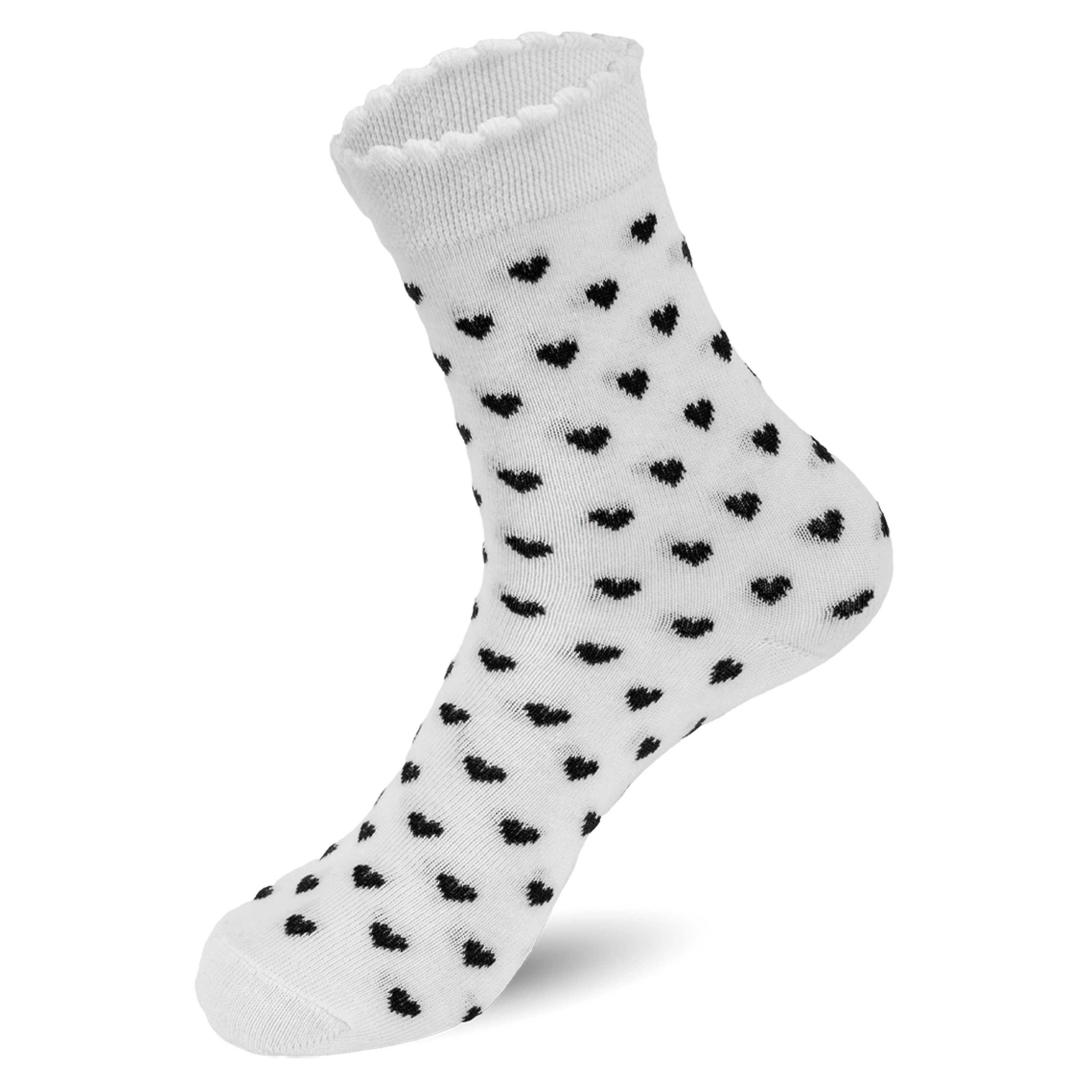 & Mädchen 10 10-Paar) Robust TEXEMP & Strümpfe Kinder Langlebig Socken Kindersocken Socken (Packung, Paar Baumwolle Jungen