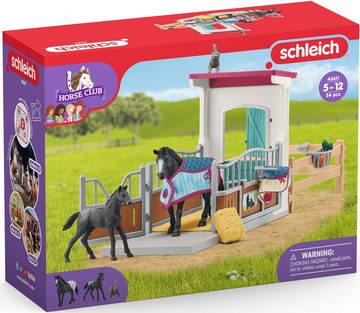 Schleich® Spielwelt HORSE CLUB, Pferdebox mit Stute und Fohlen (42611)