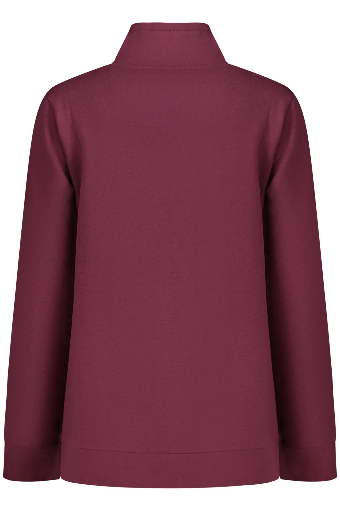 Freddy Sweatshirt Lila Damen Langarm-Sweatshirt mit Reißverschluss