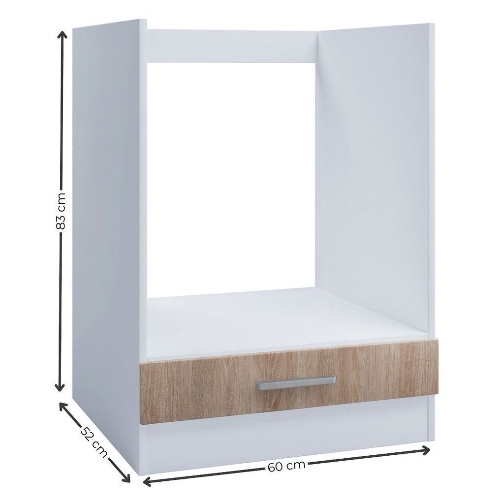 Kontor Hermsen Unterschrank 60 cm –Backofenschrank für Einbauherd Passend f günstig online kaufen