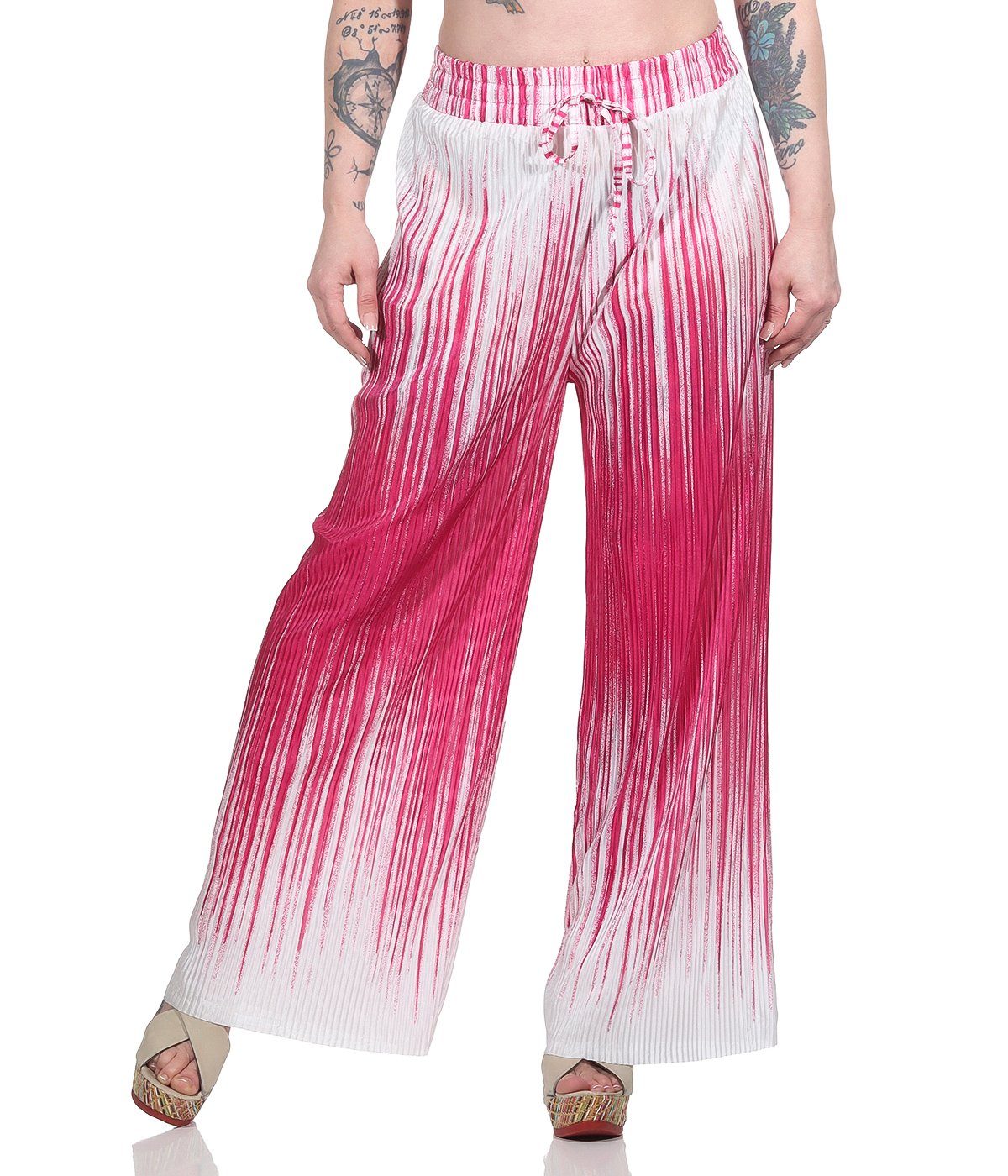 Aurela Damenmode Palazzohose Marlene Hose für günstig online kaufen