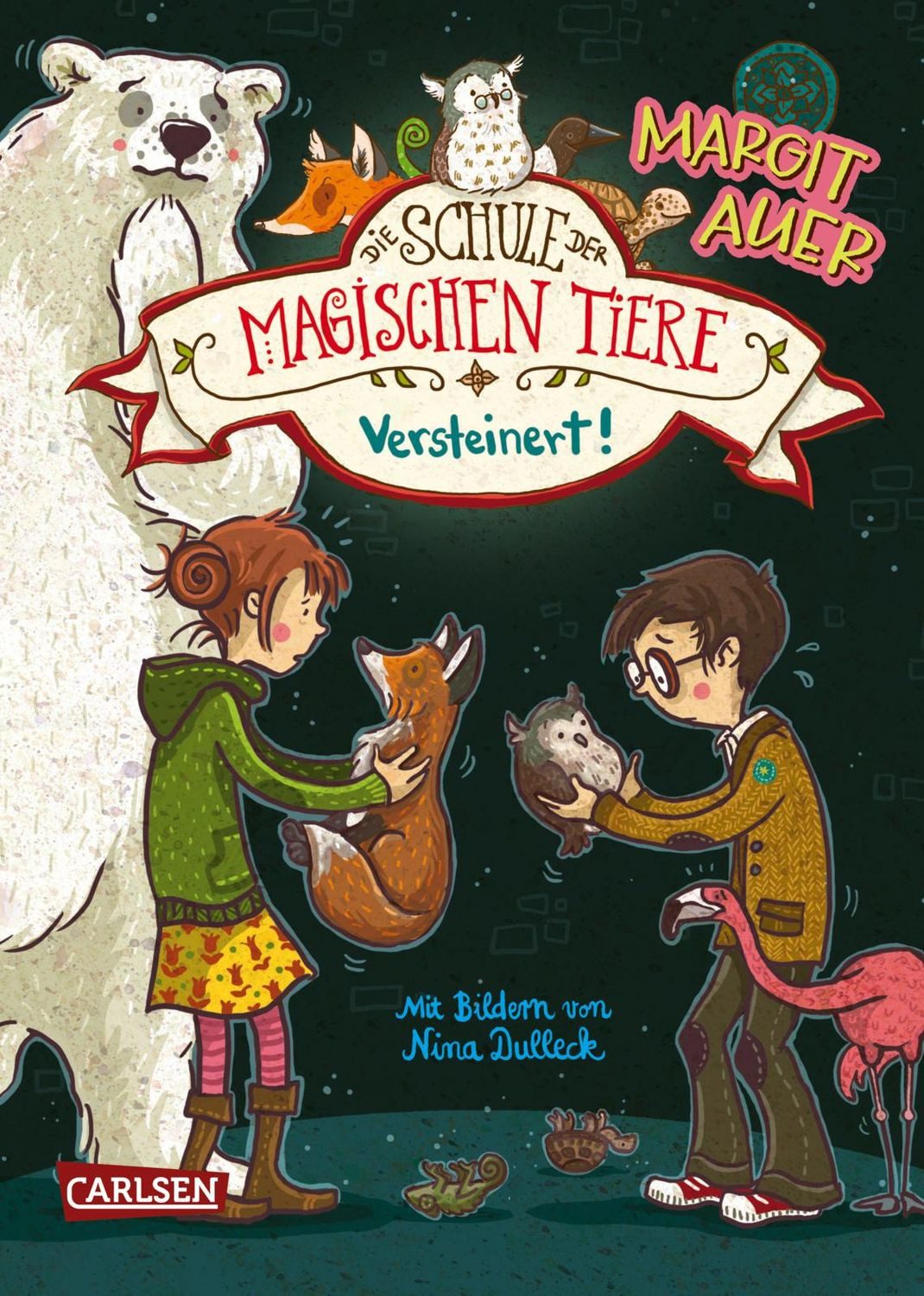 Kinderbuch Die Schule der magischen Tiere 9: Versteinert! Margit Auer