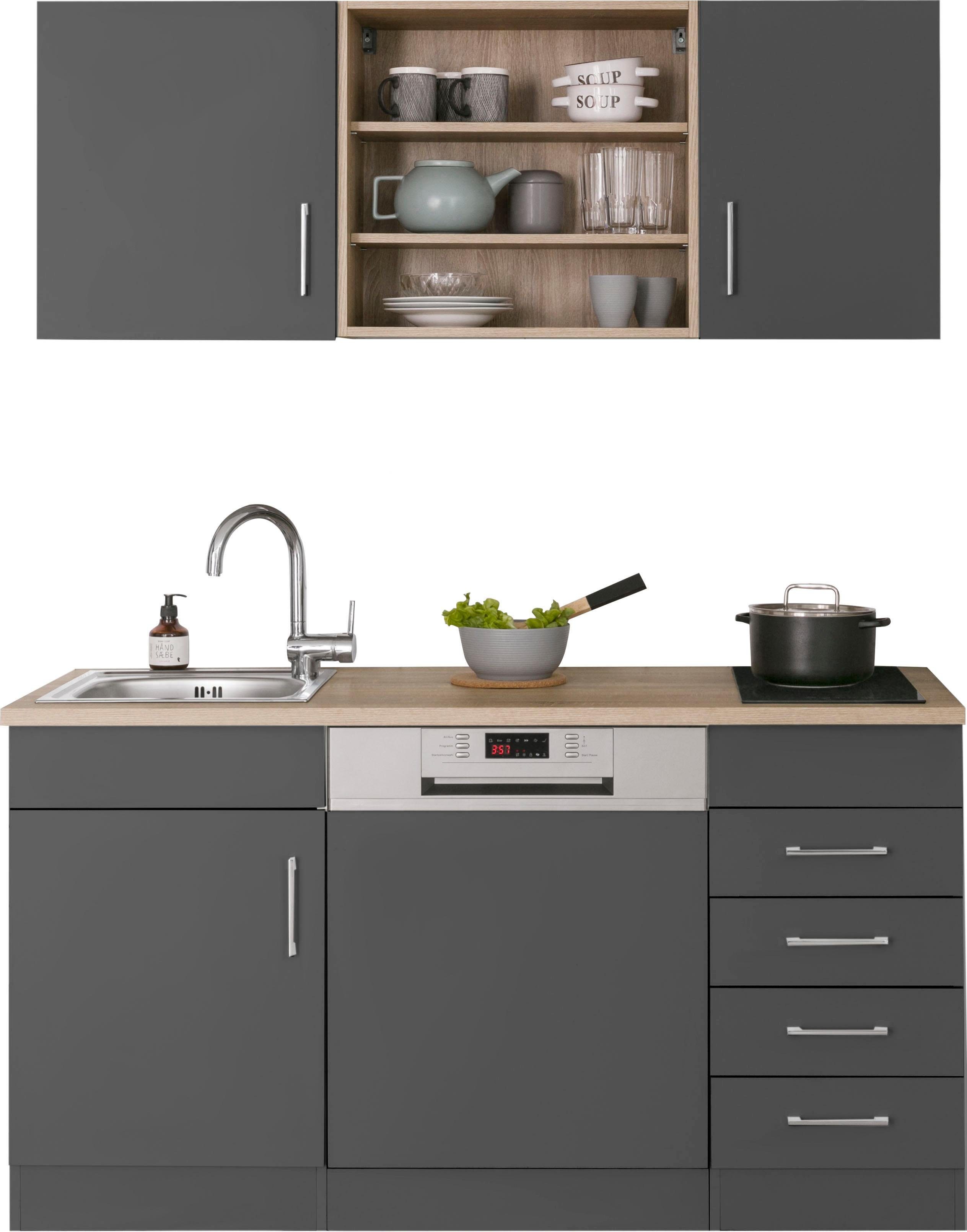 KOCHSTATION Pantryküche KS-Mali, Breite 150 cm, günstig online kaufen
