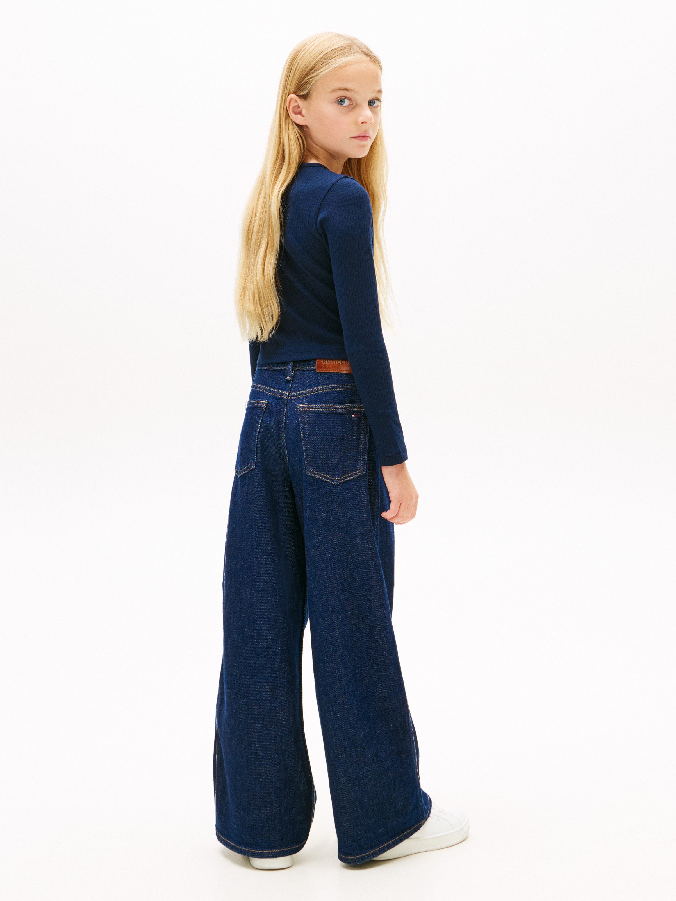 Tommy Hilfiger Langarmshirt Kinder bis 16 Jahre, mit Rundhalsausschnitt – Bild 5 von 5