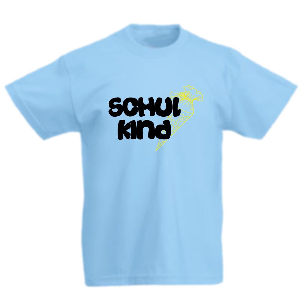 G-graphics T-Shirt Schulkind – Schultüte Kinder T-Shirt mit Motiv zur Einschulung
