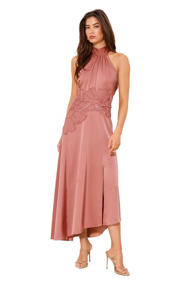 LIPSY Partykleid Lipsy Ausgestelltes Midaxikleid mit Stickerei (1-tlg)