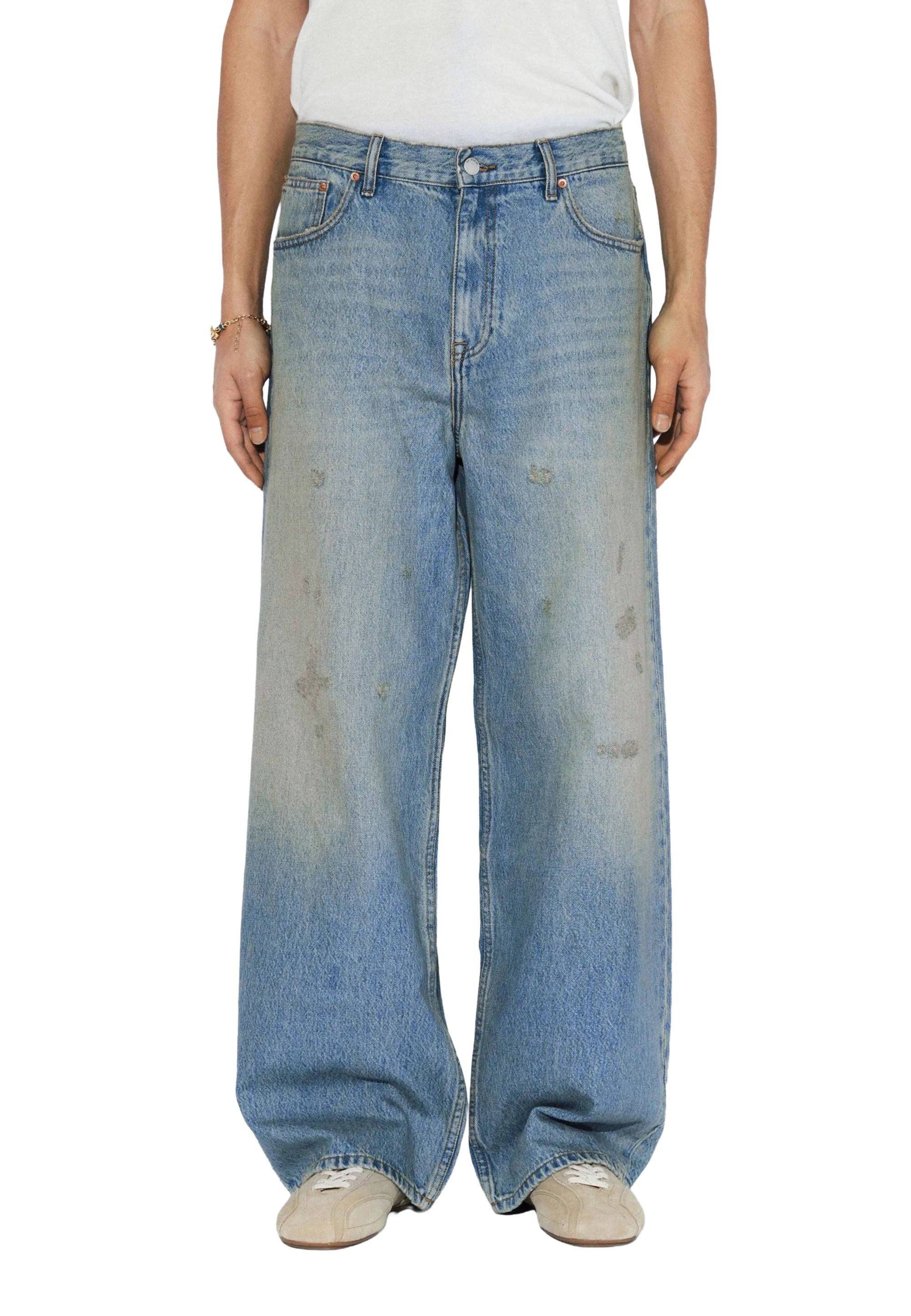 Dr. Denim Relax-fit-Jeans Jeans Dr. Denim Cormac Baggy Stream sky Used-Look mit leichten Distressed-/Abrieb-Effekten