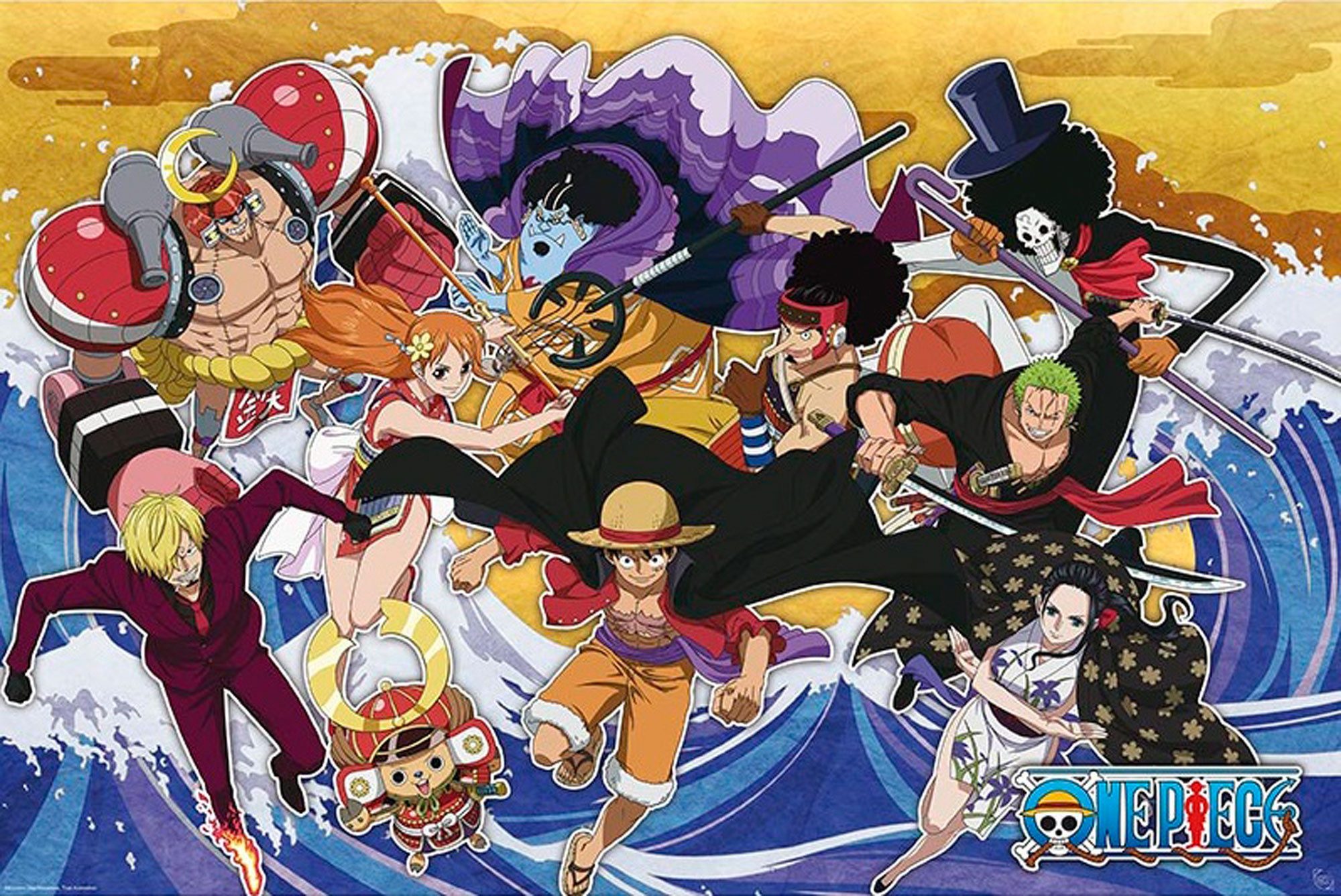 Poster One Piece - Poster - The Crew in Wano Country