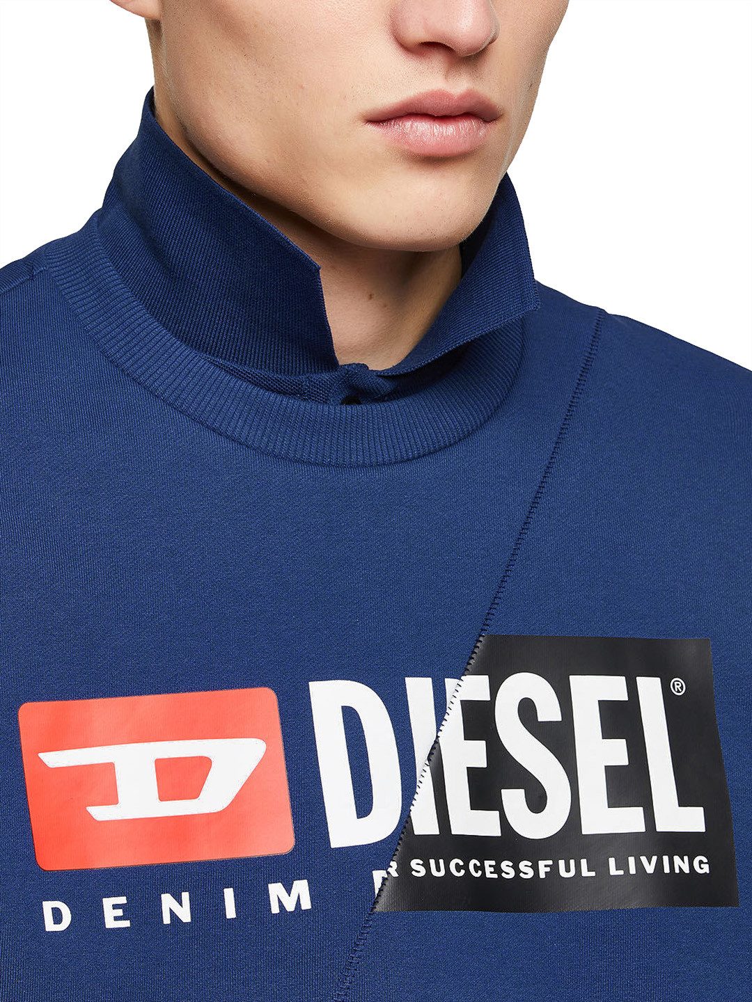 Diesel Sweatshirt Regular Fit Pullover - S-GIRK-CUTY 8MG