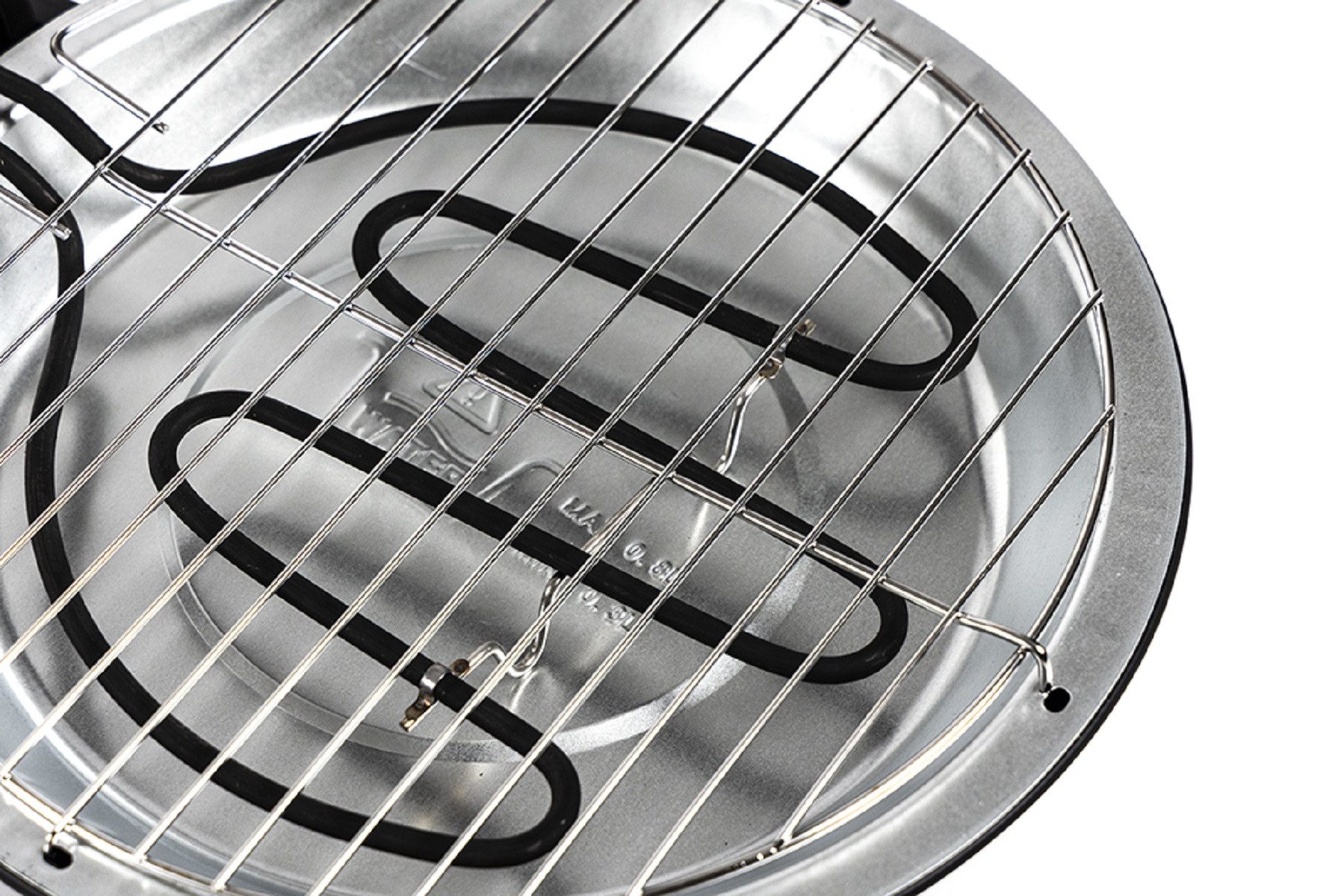 Melchioni Elektrogrill Elektrischer Tischgrill BBQ1 1250W Kompakter Grill