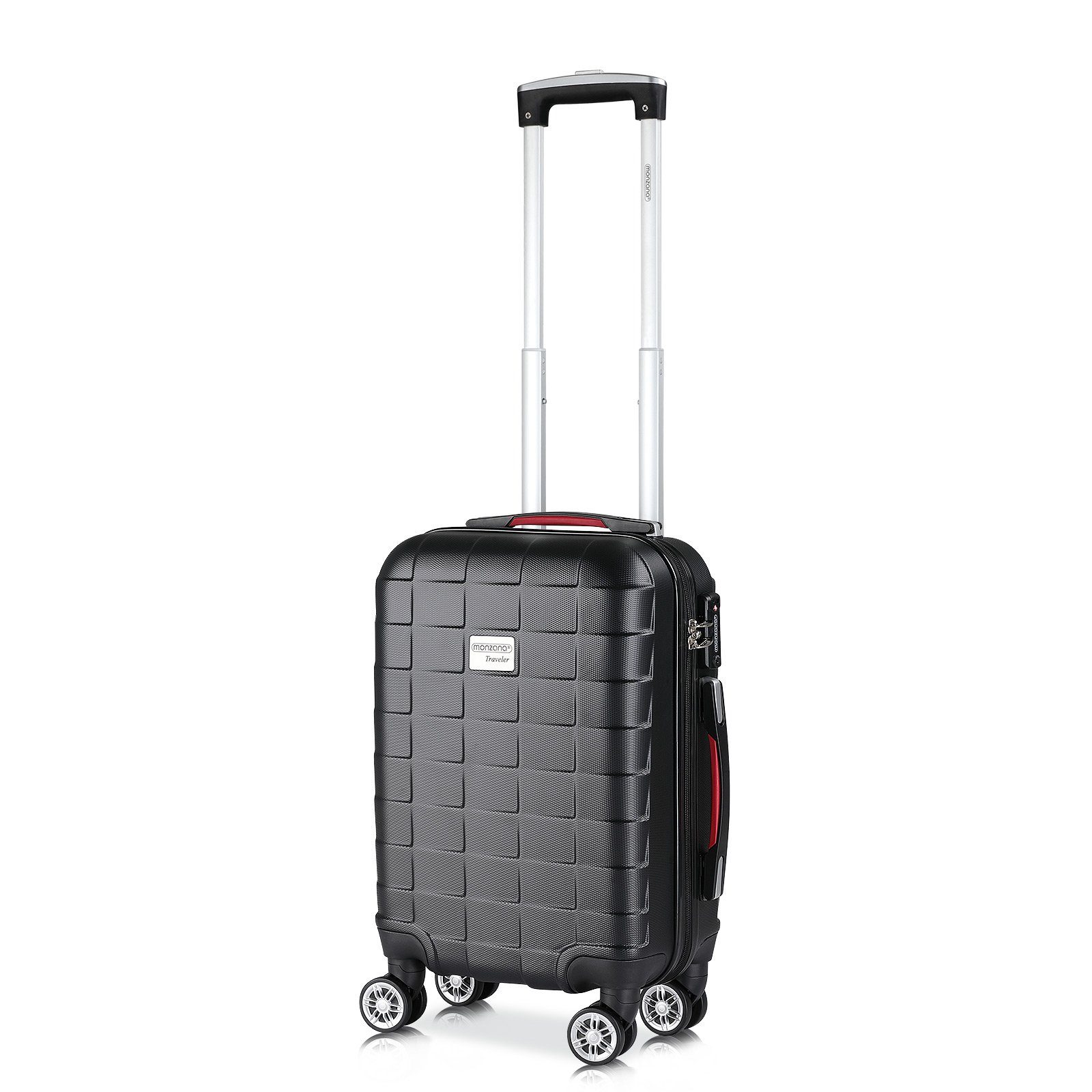 monzana Hartschalen-Trolley Exopack Line, 4 Rollen