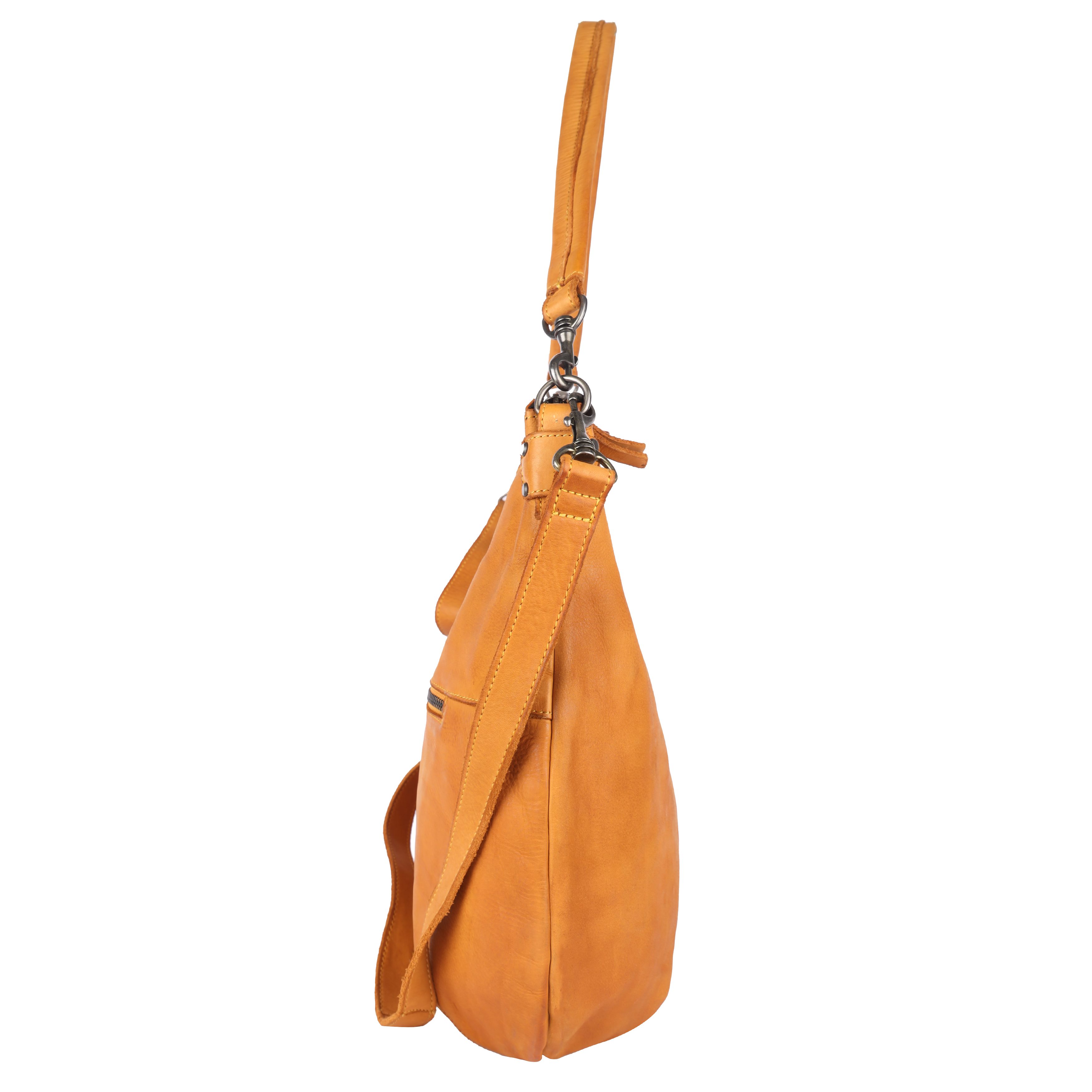 HARBOUR 2nd Hobo Amar, Umhängetasche, Damen Schultertasche, Tragetasche mit RV-Vordertasche