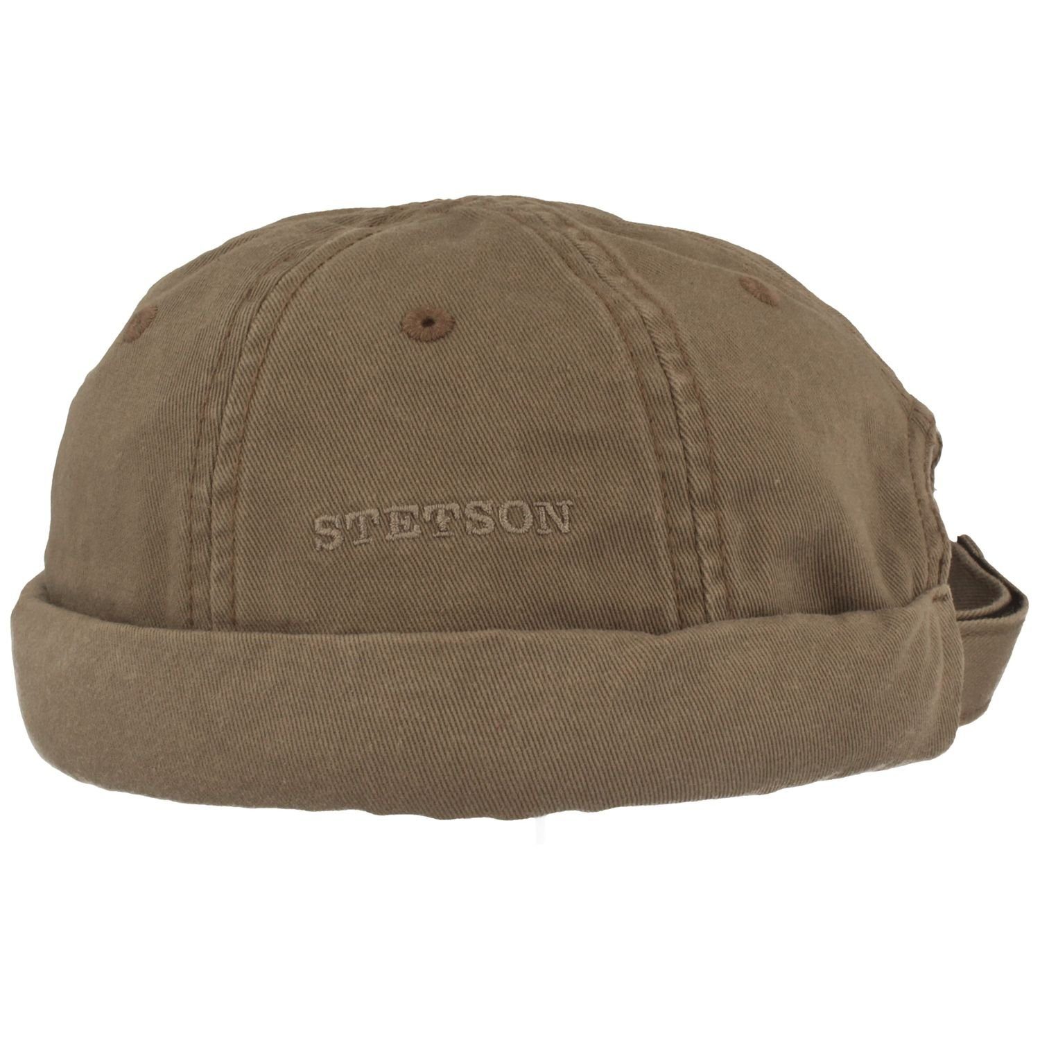 Stetson Baskenmütze Baumwoll Docker Cap mit UV Schutz 40+