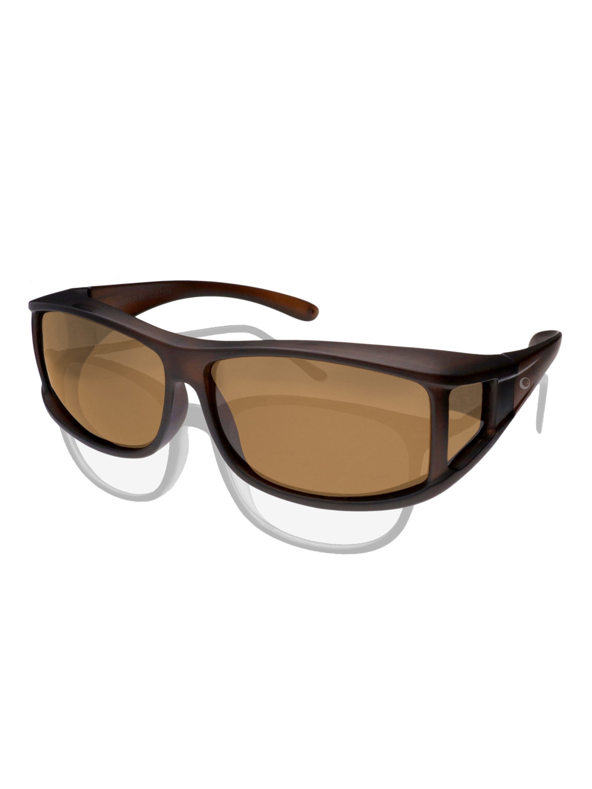 ActiveSol Sonnenbrille Überzieh-Sonnenbrille Classic, Herren polarisierte, UV-Schutz, Mit Seitenfenster