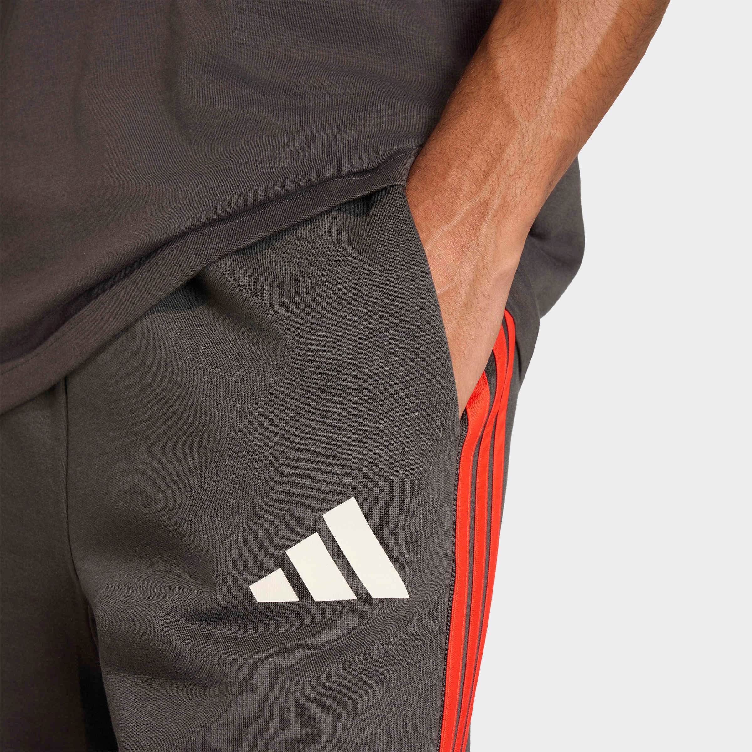 adidas Performance Shorts AUDI REVOLUT F1 TEAM DNA mit Kordelverschluss, aus Baumwolle, normal-weite Passform – Bild 4 von 5