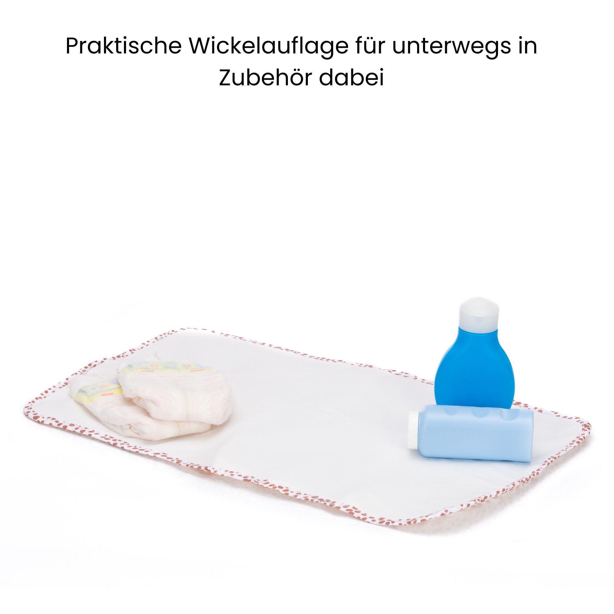 Fillikid Wickeltasche Wickeltasche Teddy Small Exklusiv