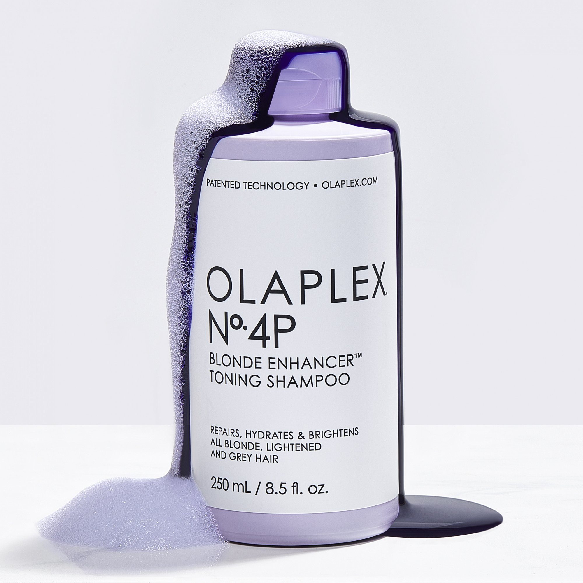 Enhancer Toning violetten ml, Shampoo neutralisiert 250 Gelbstiche Pigmenten, mit Olaplex 1-tlg., Blonde 4P Haarshampoo No.